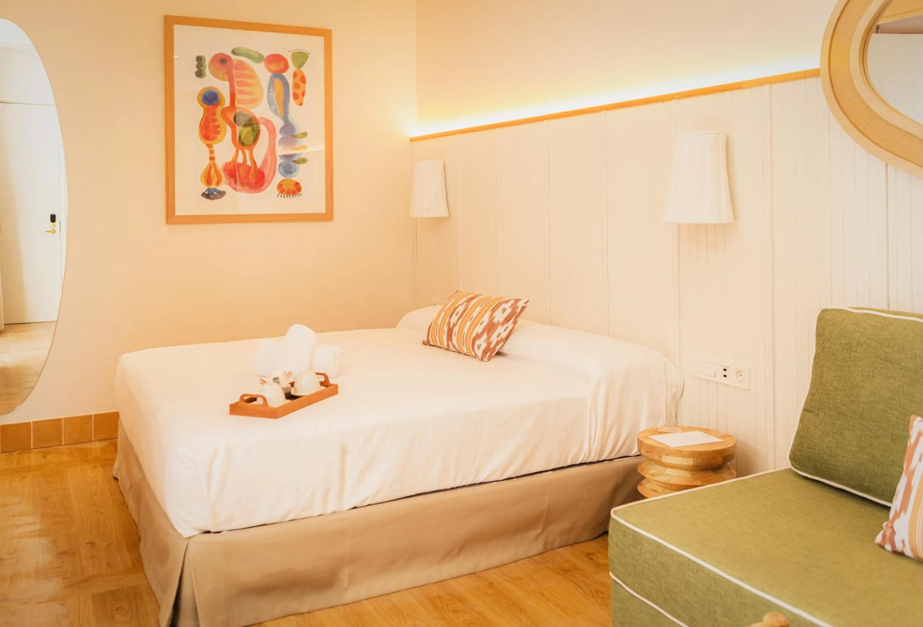 Bed in Casa Bassa Hotel