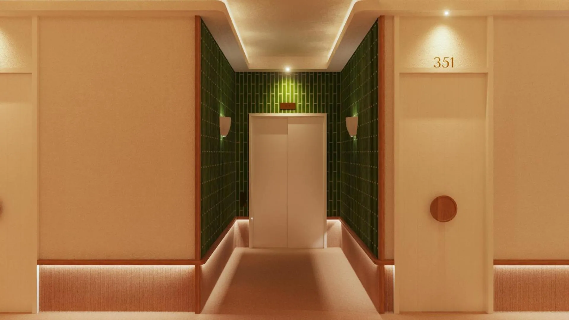 elevator in Casa Bassa Hotel