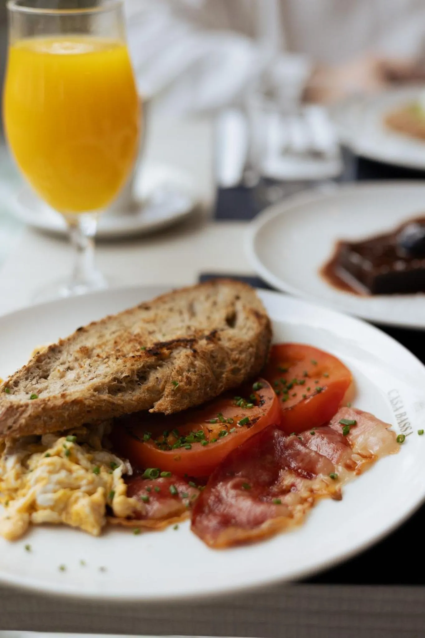 Breakfast in Casa Bassa Hotel
