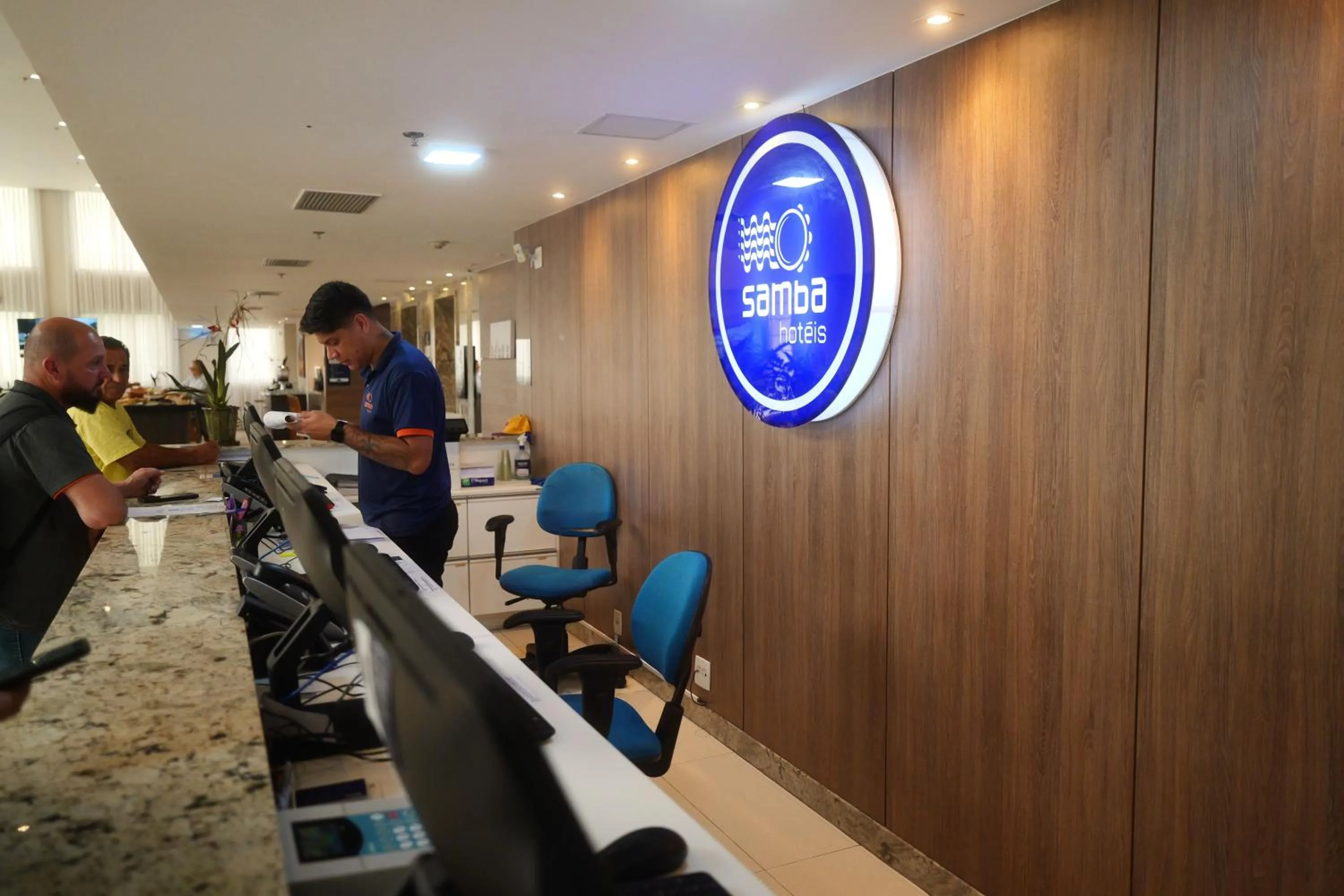 Lobby or reception in Samba Linhares