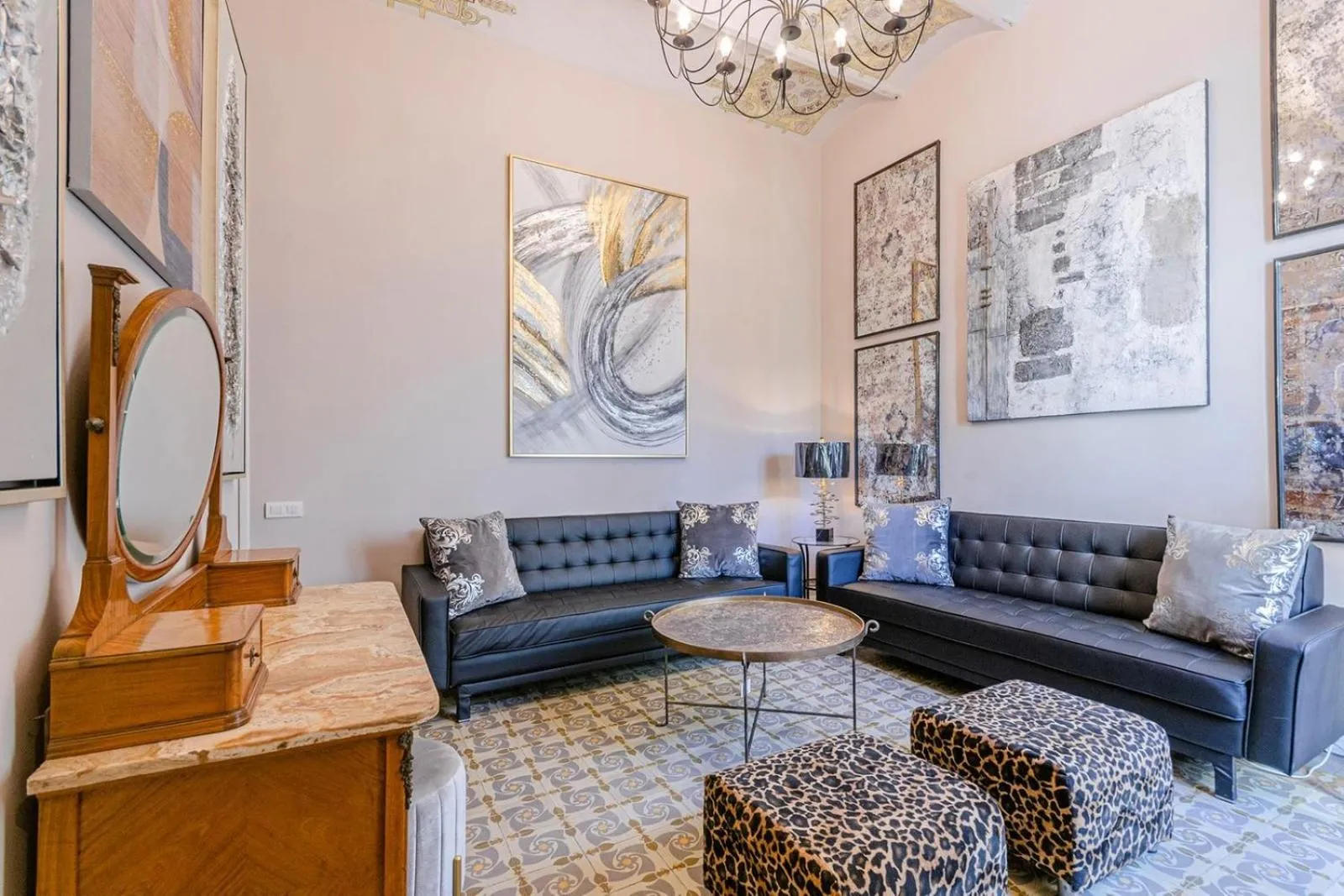 Living room in El Petit Palauet