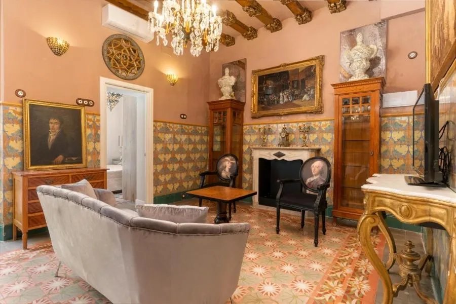Living room in El Petit Palauet