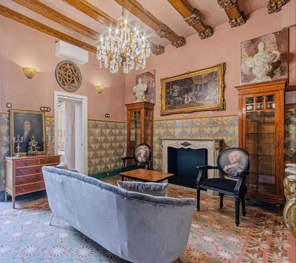 Living room in El Petit Palauet