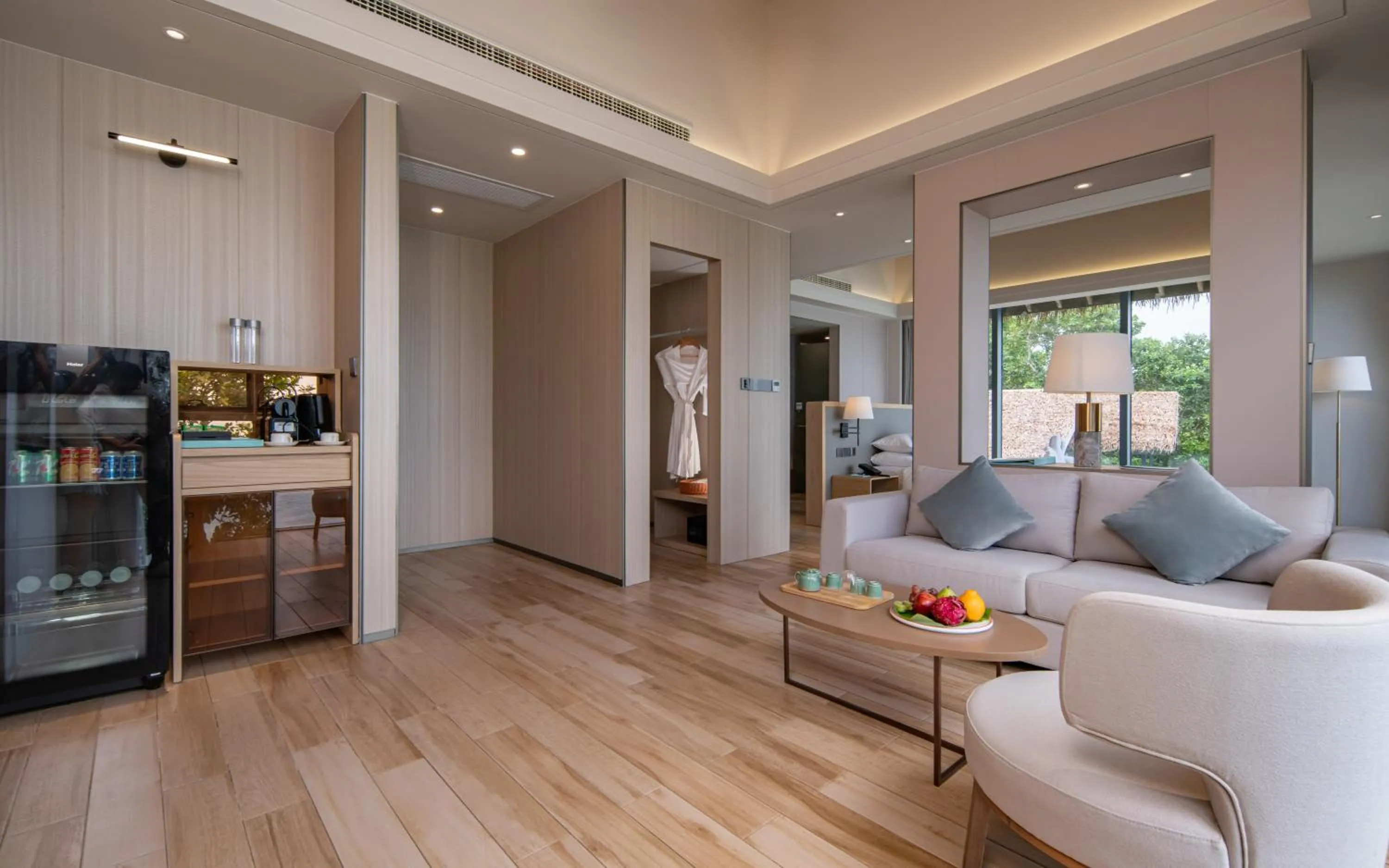 Coffee/tea facilities in Palau Sunrise Seaview Landison Retreat