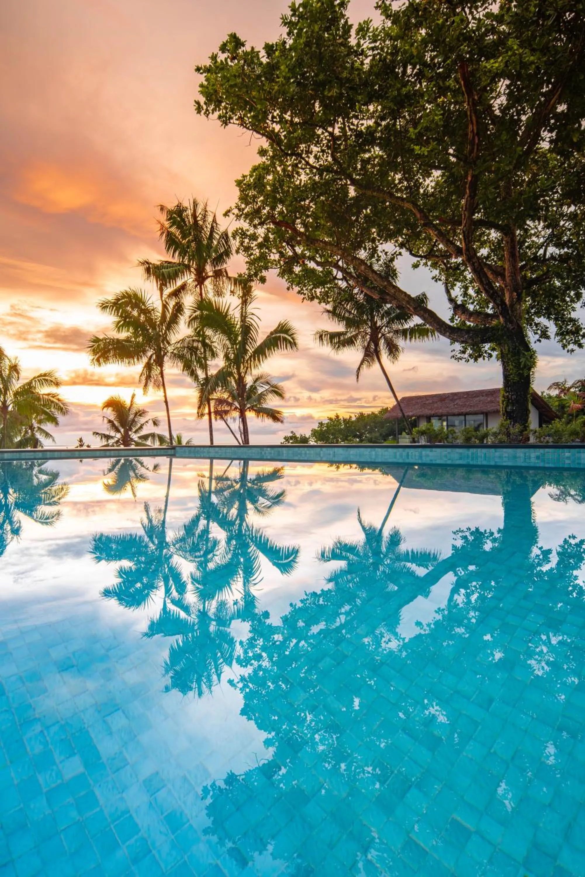 Swimming pool in Palau Sunrise Seaview Landison Retreat