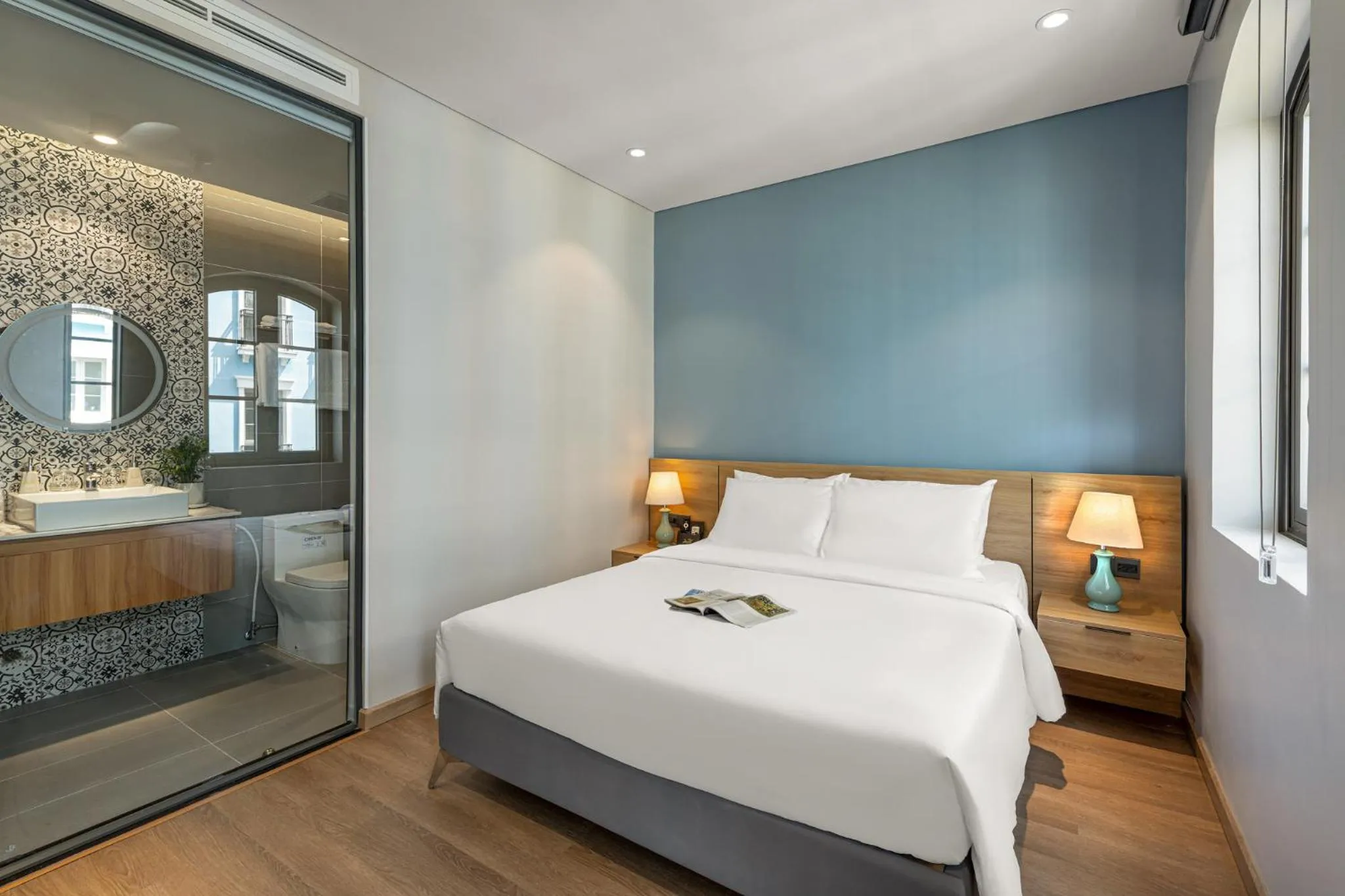 Bed in Laputa Hotel Phú Quốc