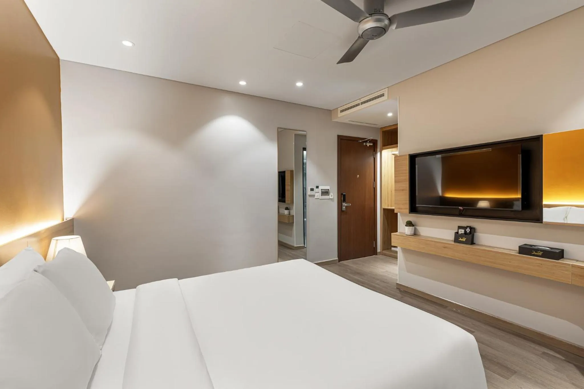 Bed in Laputa Hotel Phú Quốc