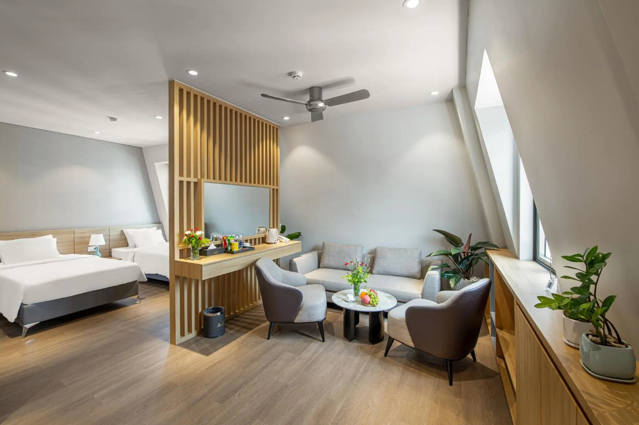 Bed in Laputa Hotel Phú Quốc