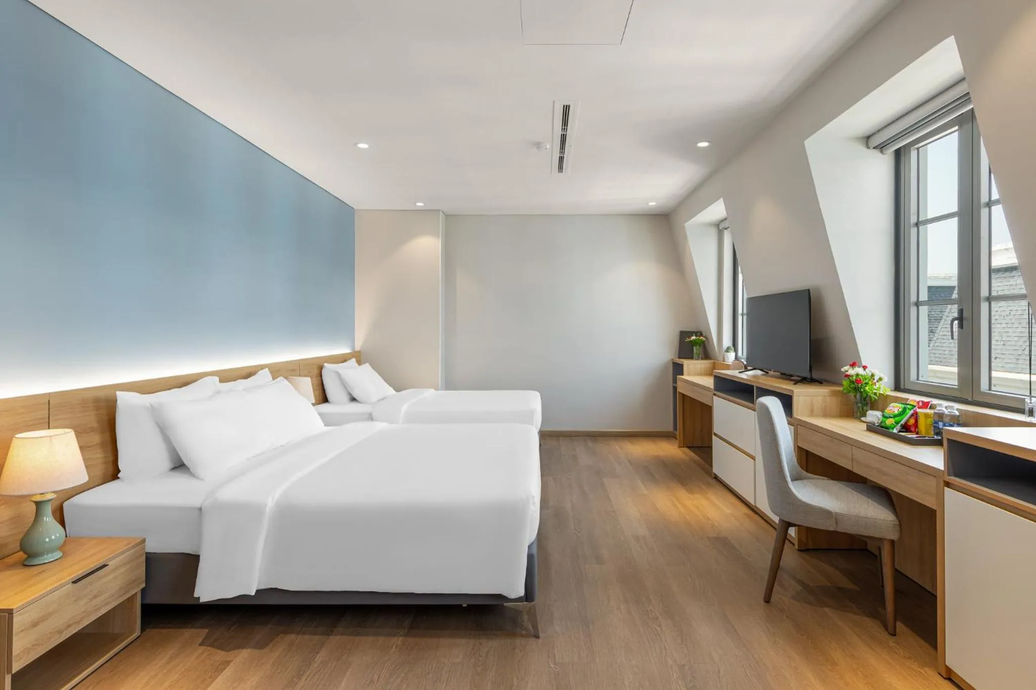 Bed in Laputa Hotel Phú Quốc