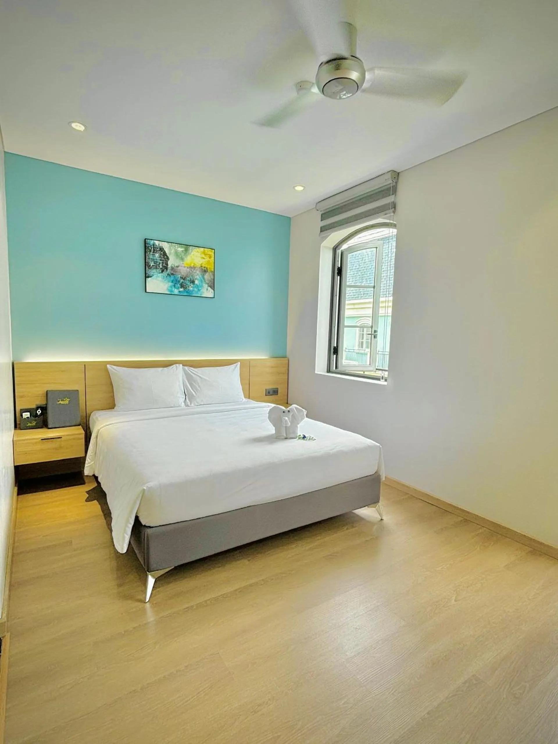 Bed in Laputa Hotel Phú Quốc