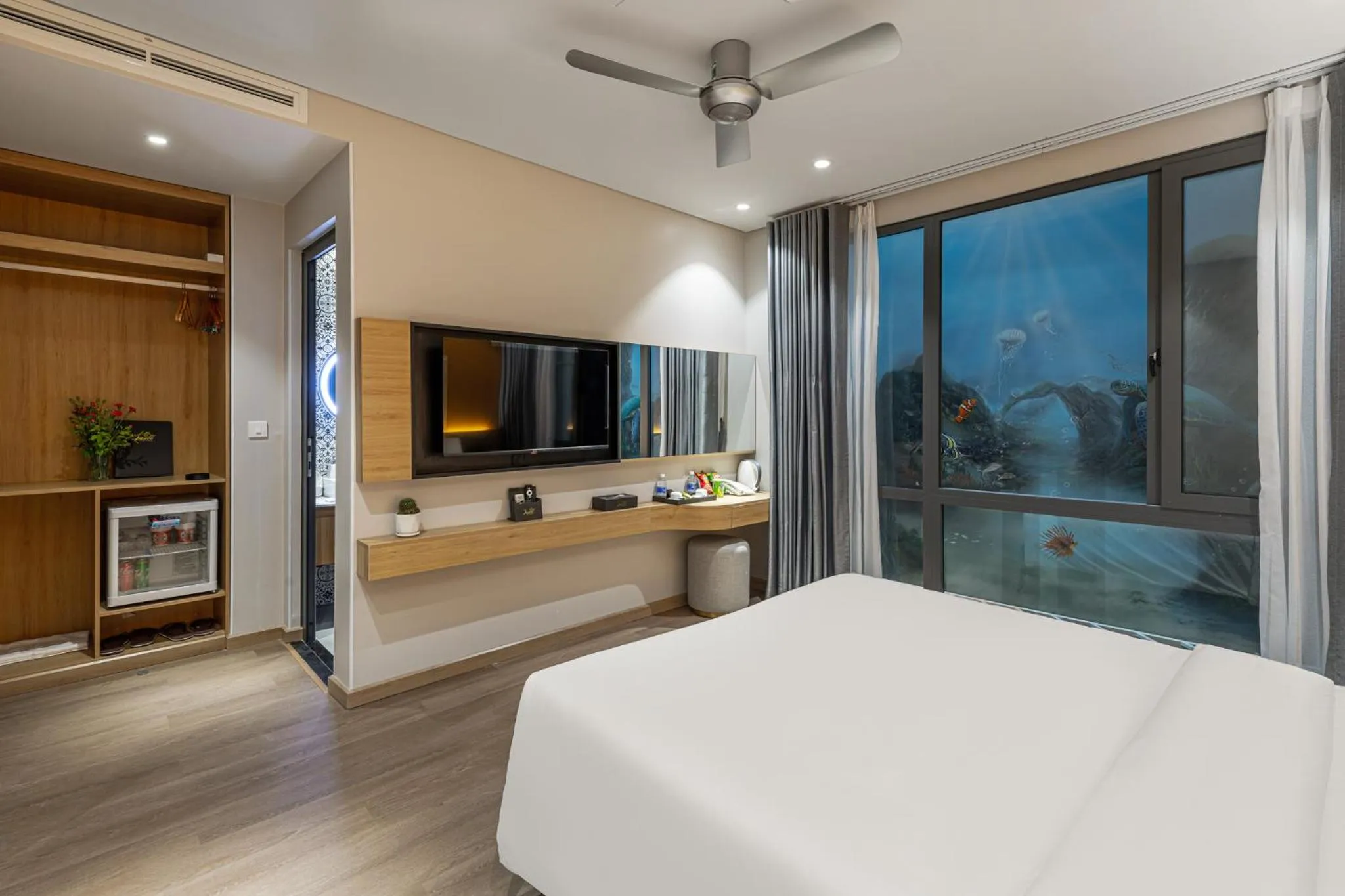 Bed in Laputa Hotel Phú Quốc