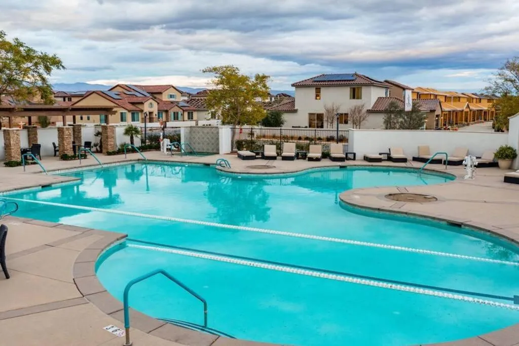 Swimming pool in Near Coachella and Stagecoach Palm Springs , PGA resort Villa ,Golf, community pool, gym