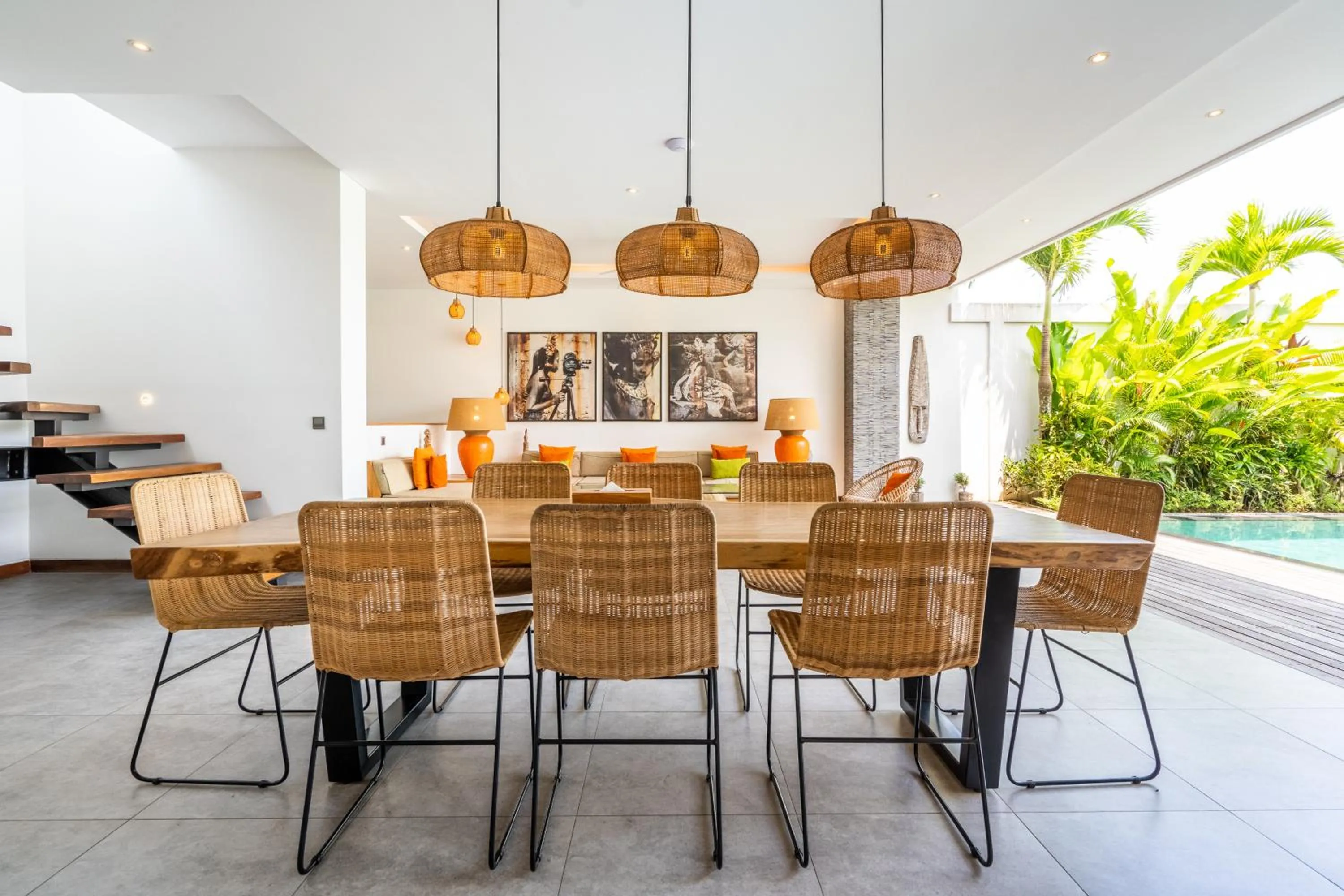 Seating area in Flores Villa by Betterplace