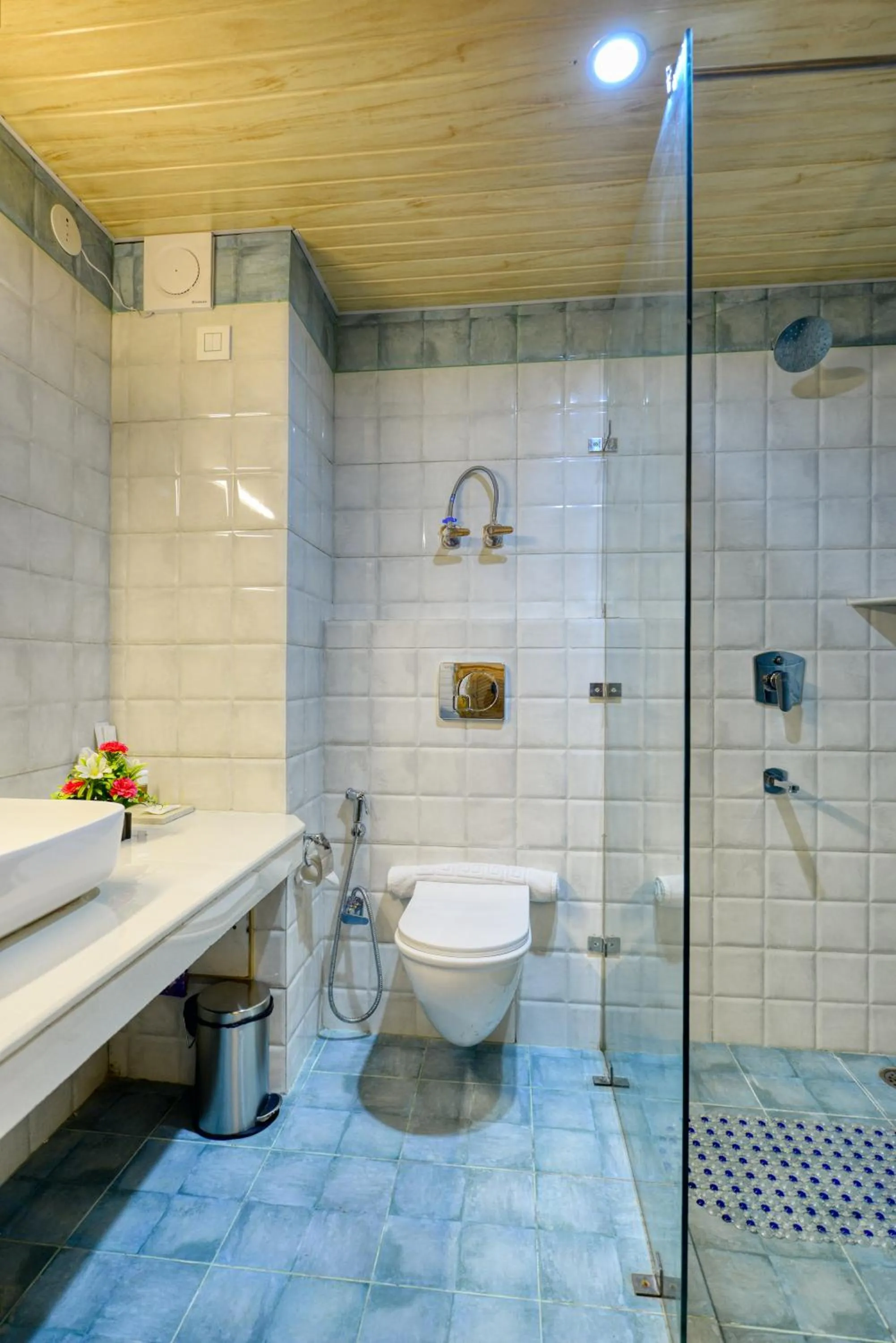 Shower in Clarks Inn Suites, Manali