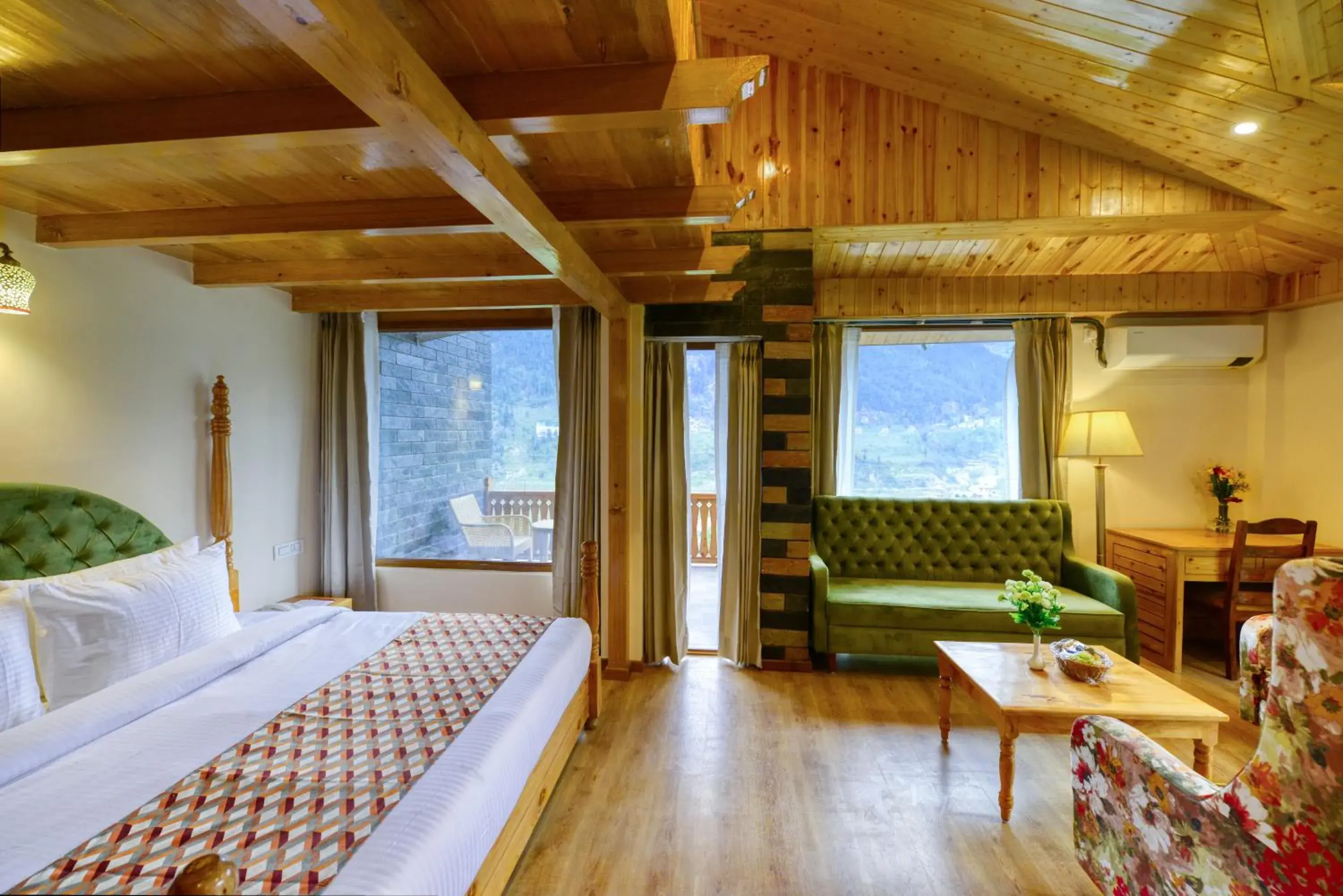 Family Rooms With Attic - single occupancy in Clarks Inn Suites, Manali Family Rooms With Attic - single occupancy in Clarks Inn Suites, Manali