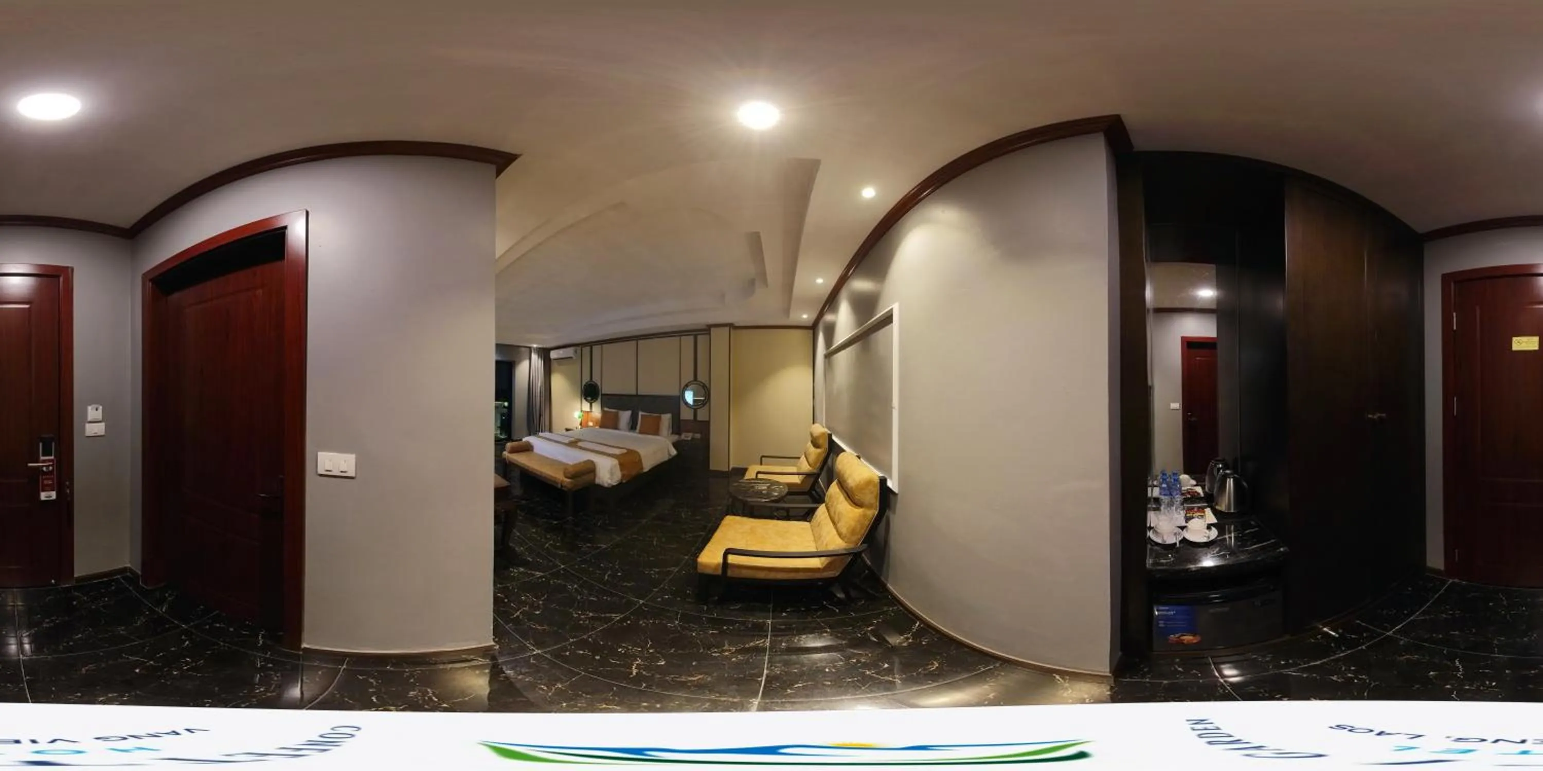 Bed in Confetti Garden Hotel