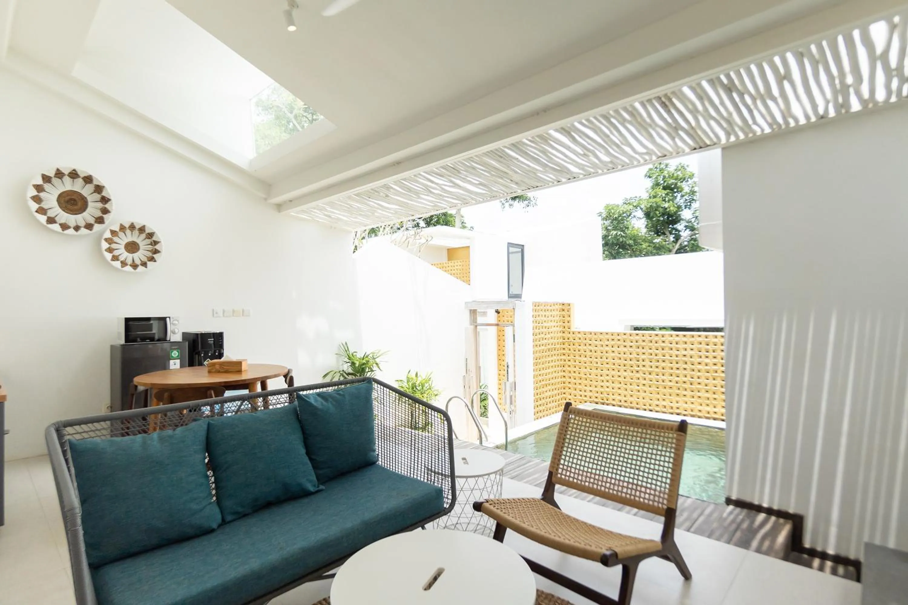 Living room in Mula Villa