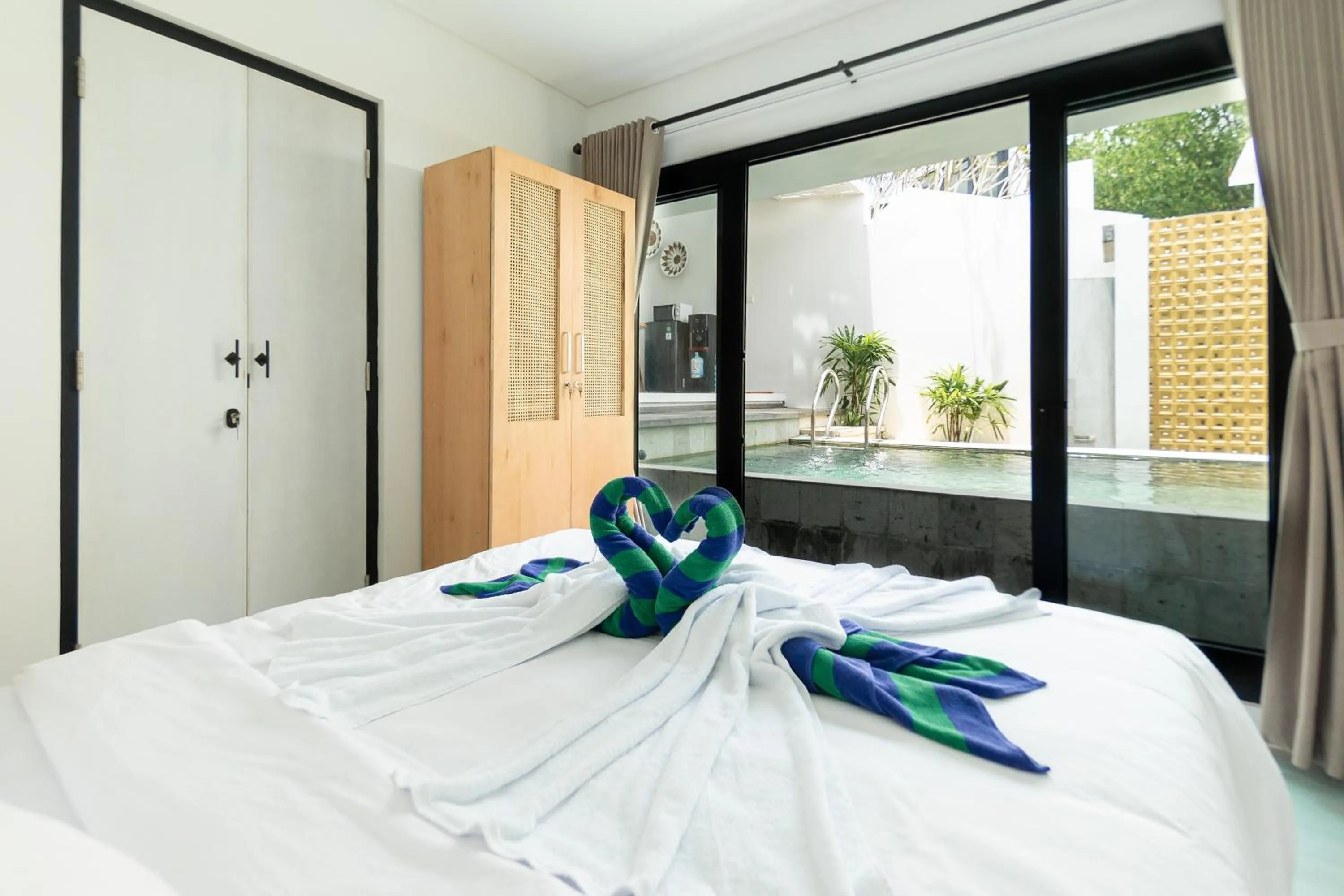 Bedroom, Bed in Mula Villa