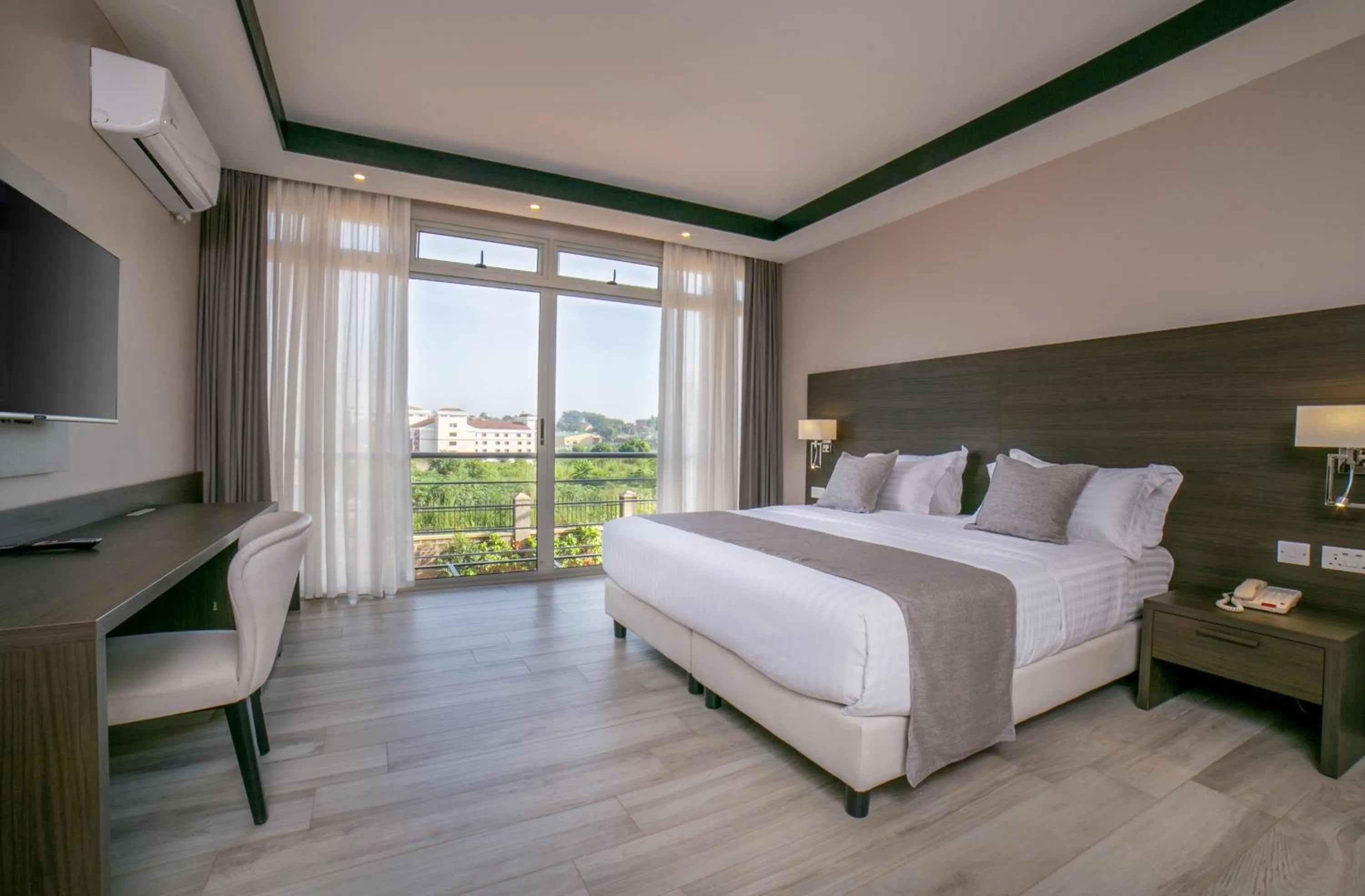 Bed in Source of The Nile Hotel- Namanve Branch