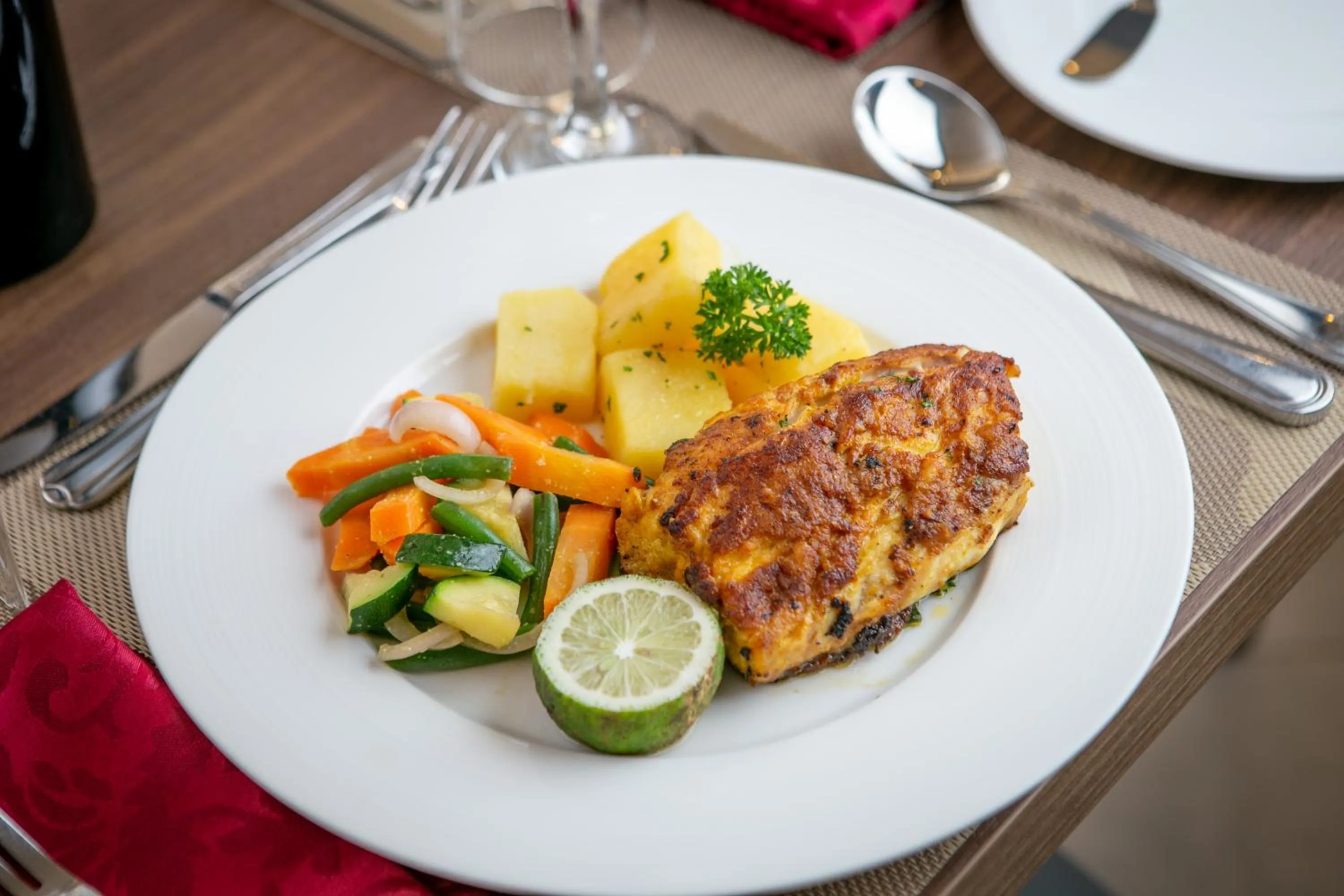 Food in Source of The Nile Hotel- Namanve Branch