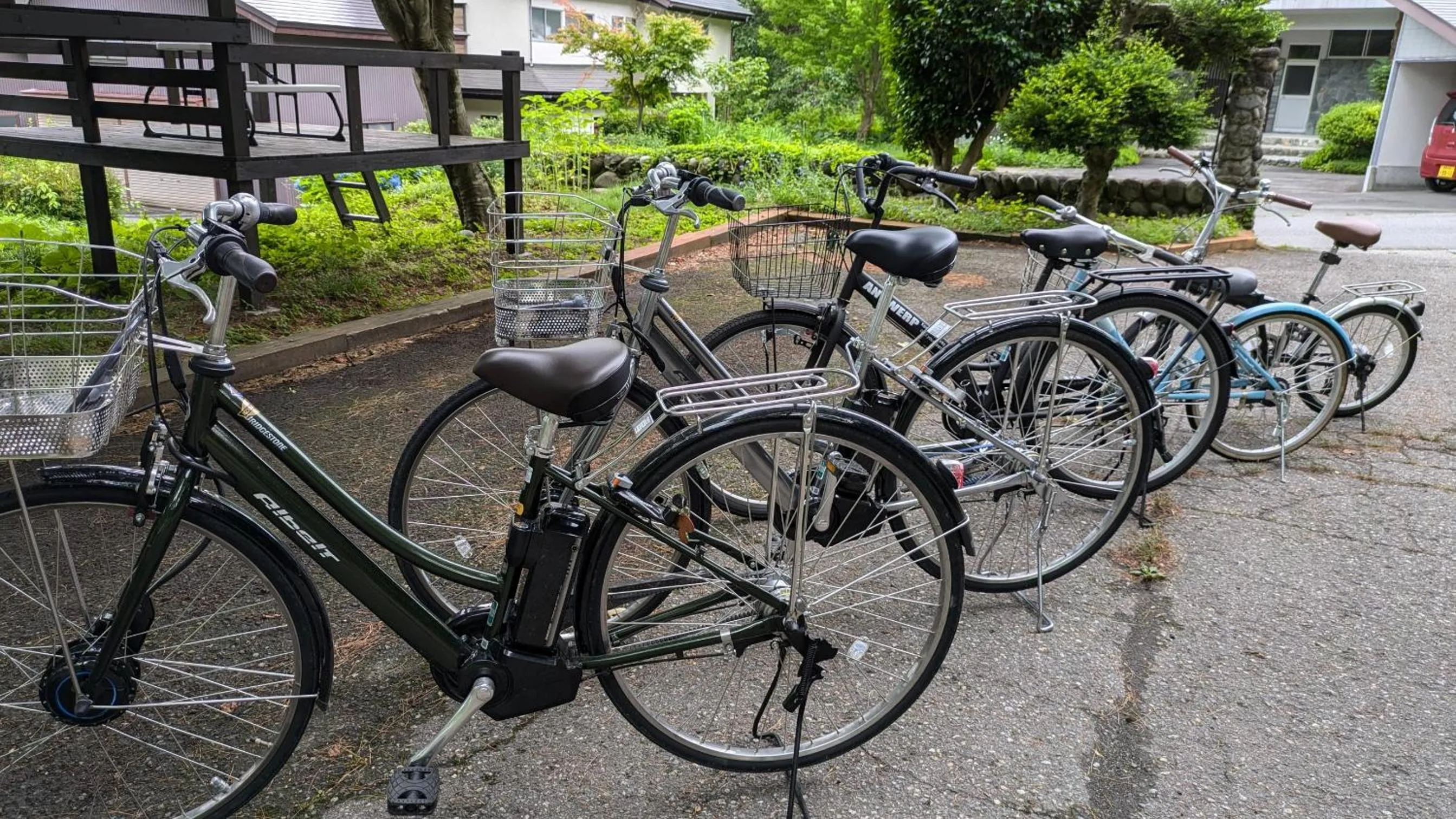 Cycling in Tanigawa Valley Lodge & Coffee Roastery