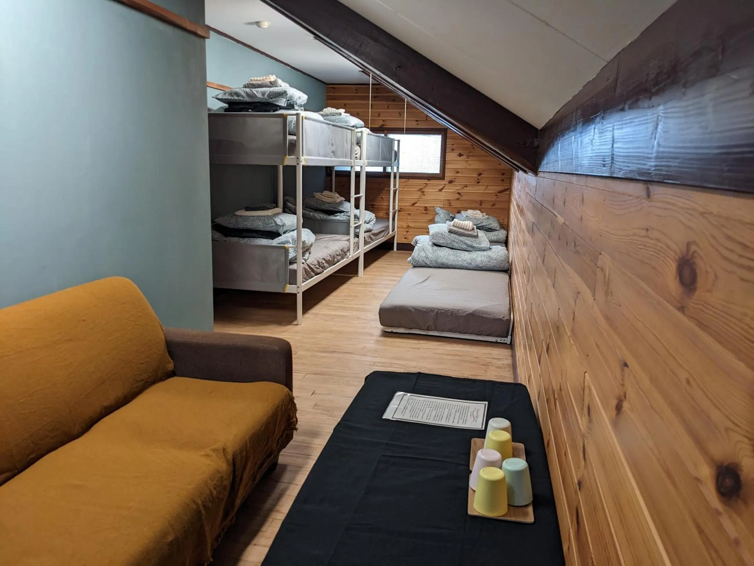 Bedroom, Bed in Tanigawa Valley Lodge & Coffee Roastery