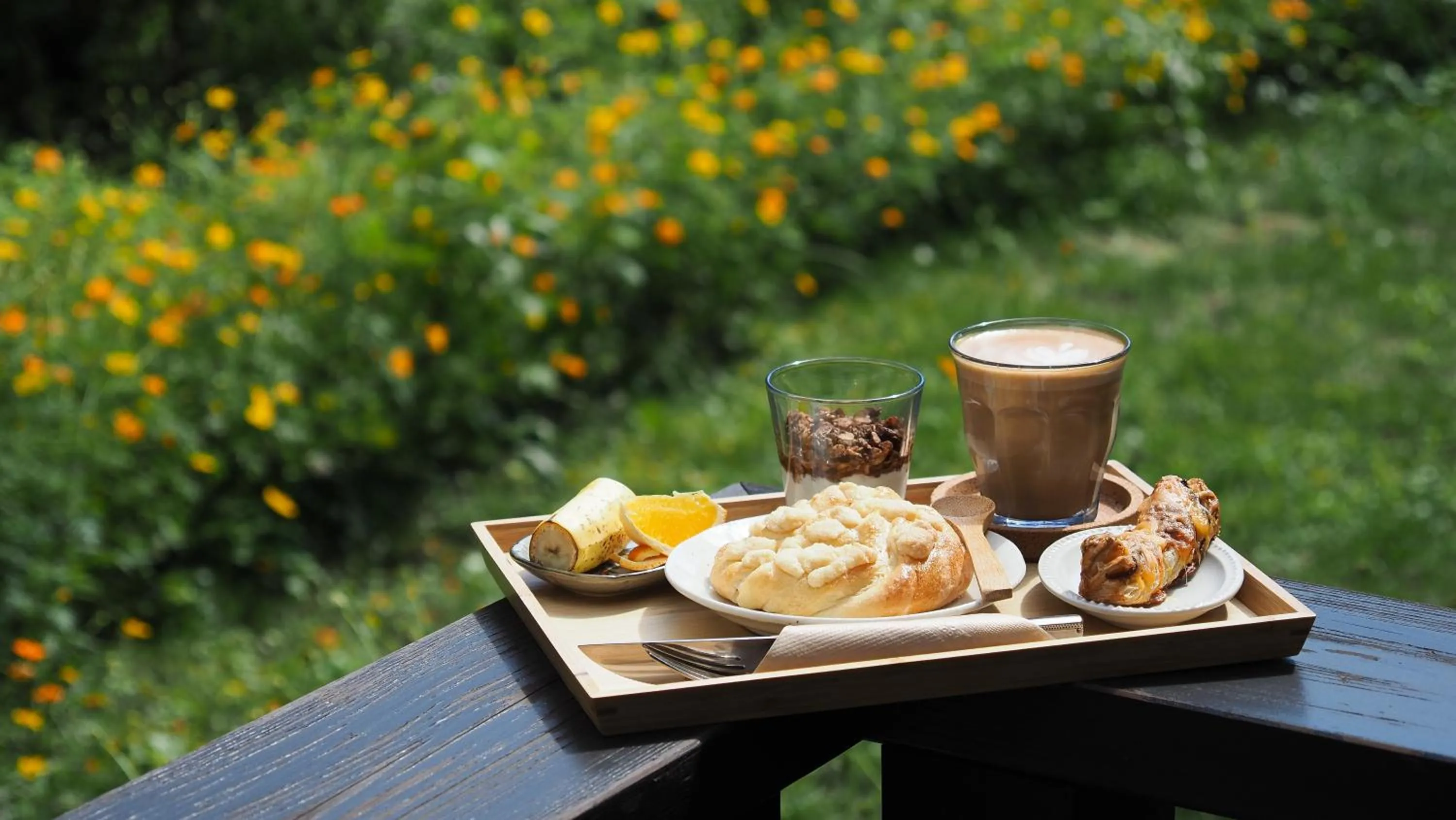 Breakfast in Tanigawa Valley Lodge & Coffee Roastery