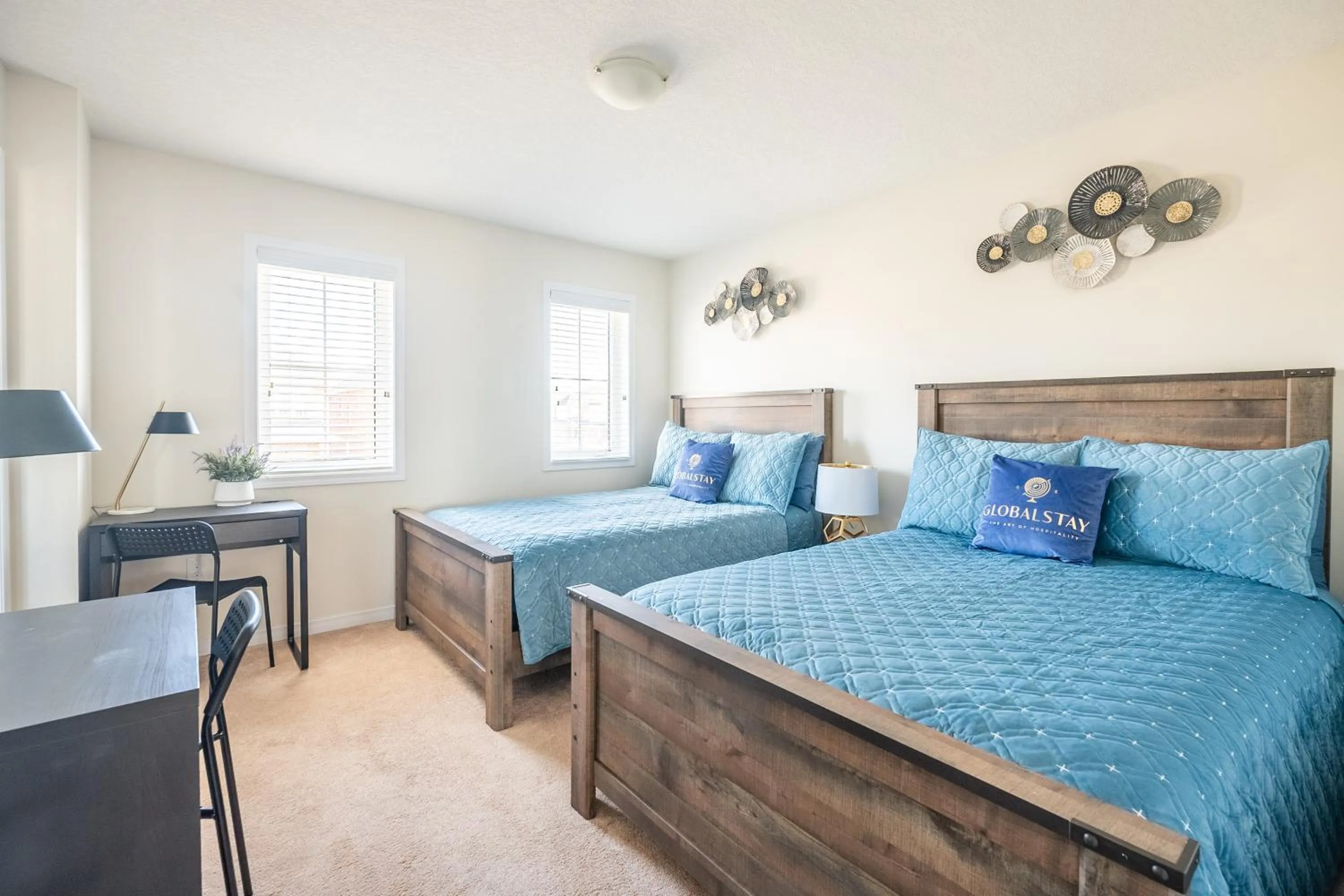 Bedroom, Bed in GlobalStay 3 Bedroom Townhouse Near Niagara Falls Brock University