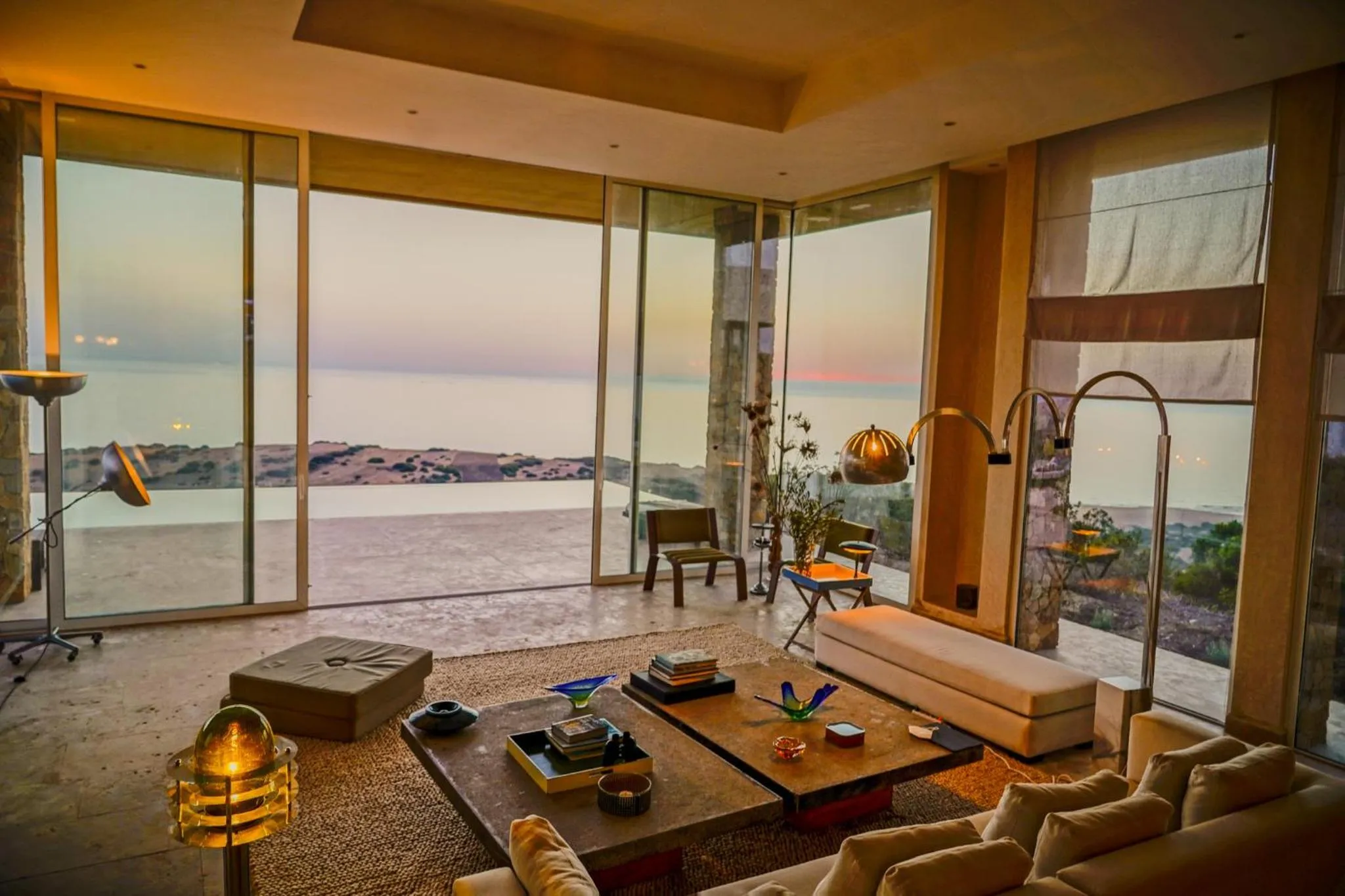 Living room in La Fiermontina Ocean