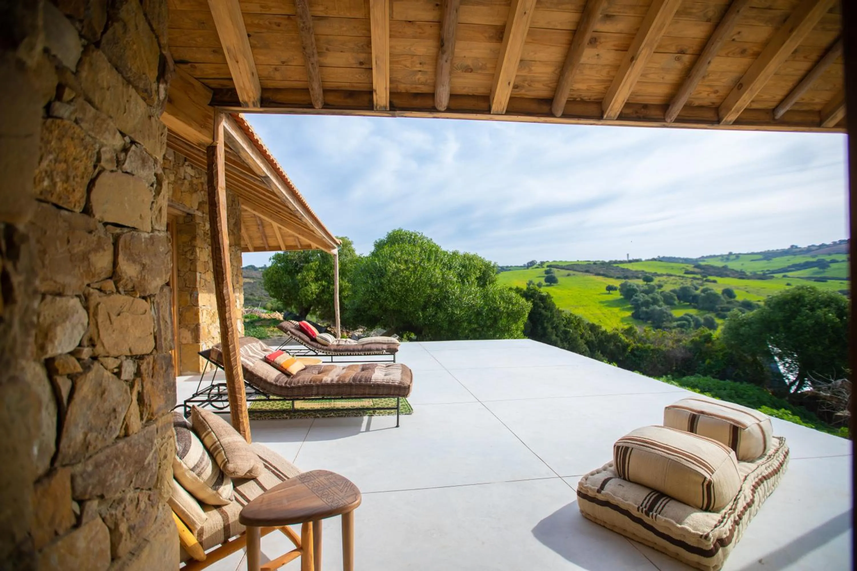 Patio in La Fiermontina Ocean