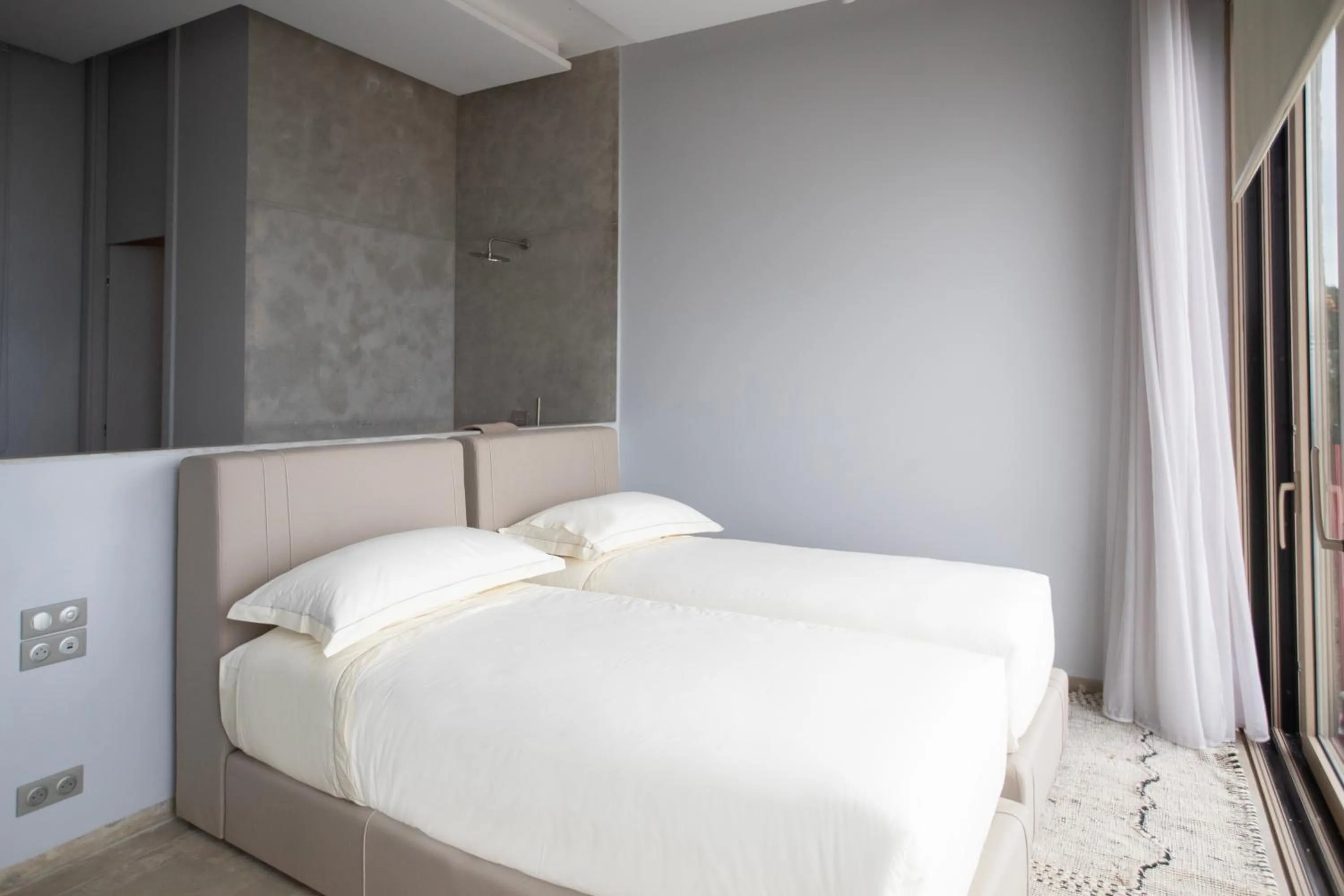 Bed in La Fiermontina Ocean