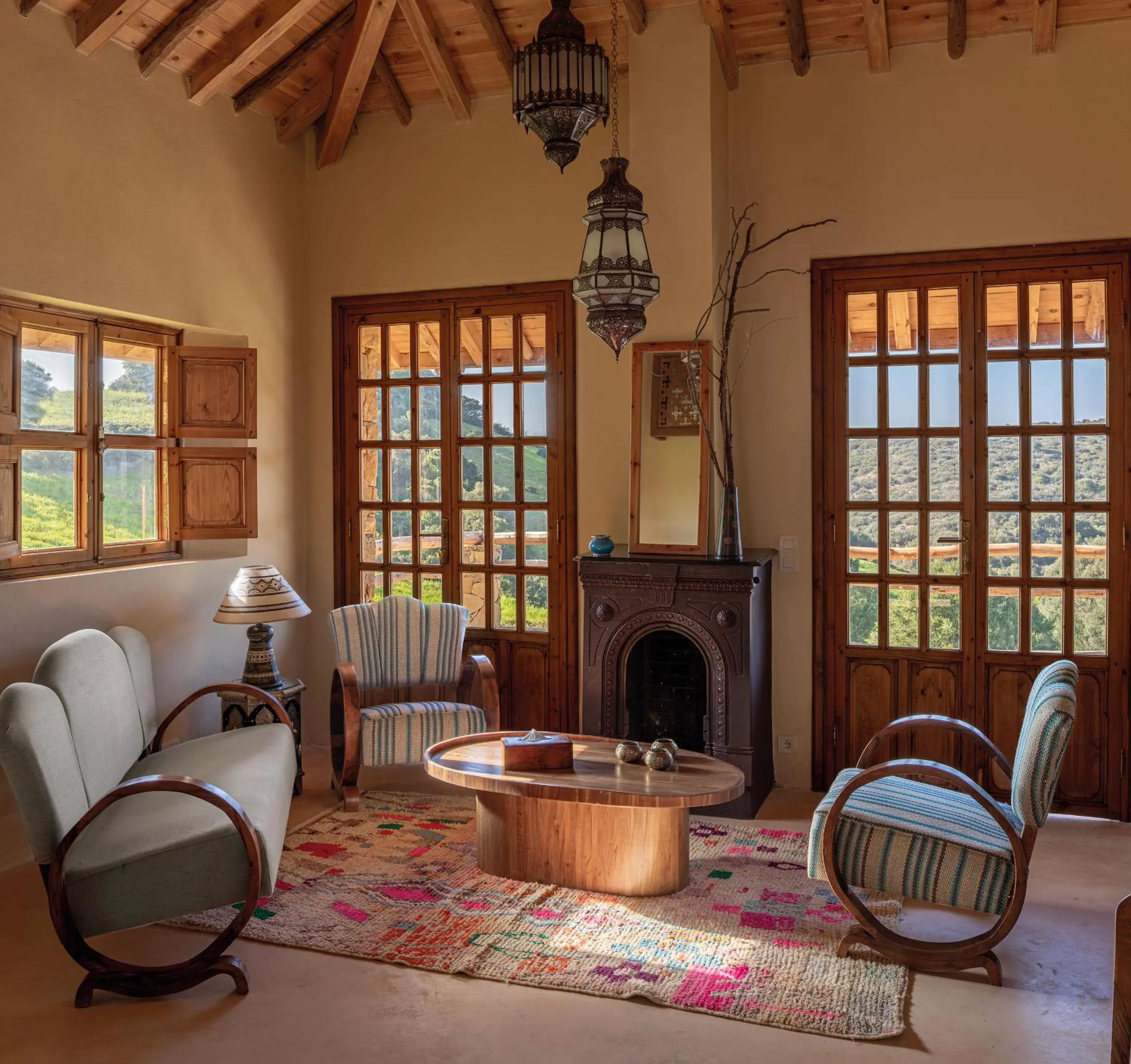 Living room in La Fiermontina Ocean