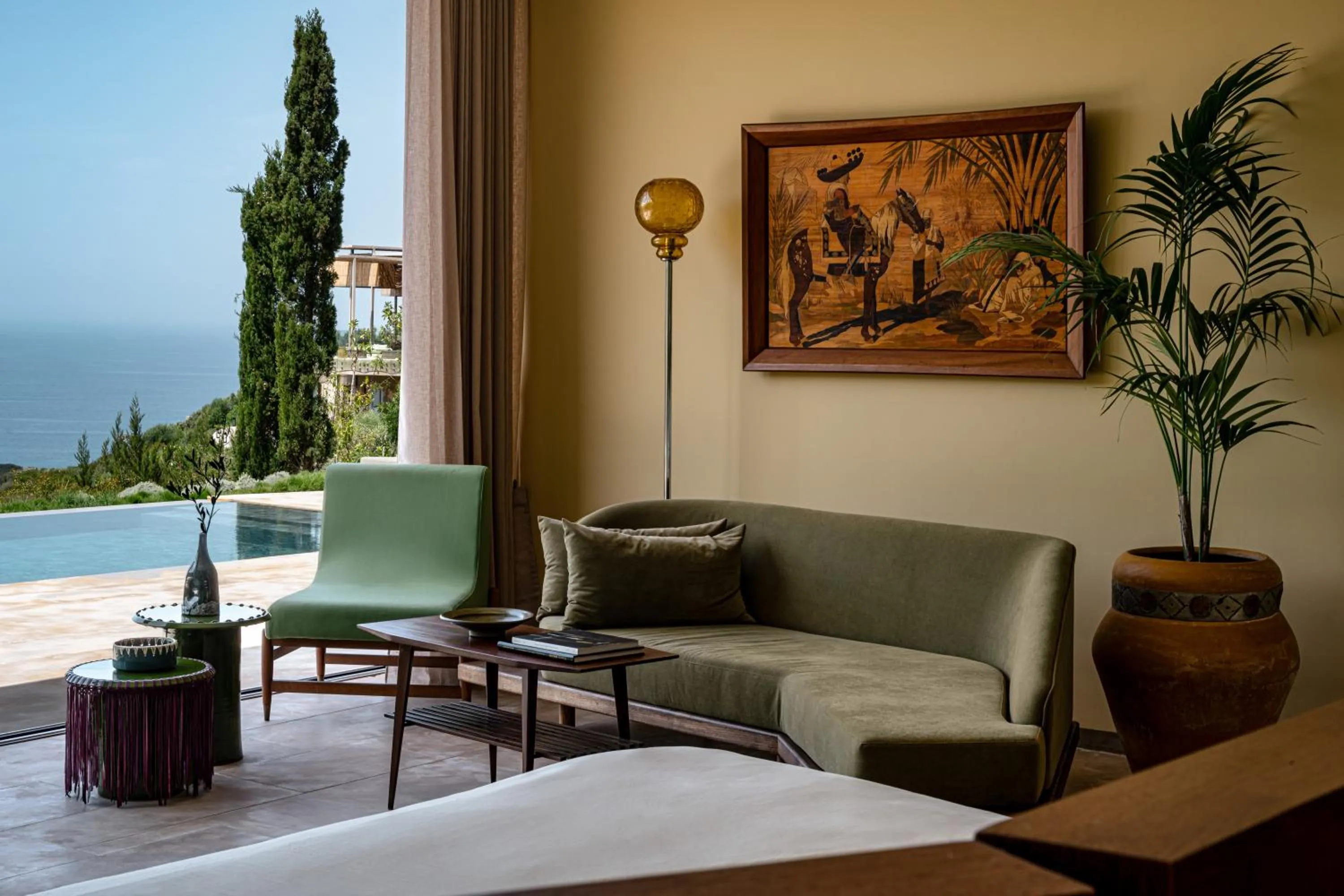 Seating area in La Fiermontina Ocean