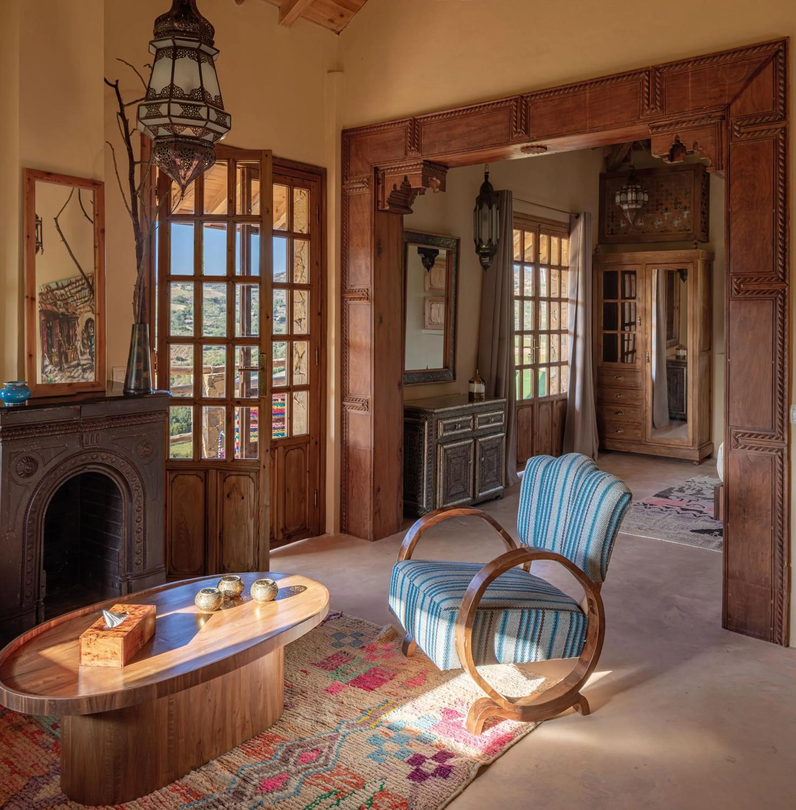 Living room in La Fiermontina Ocean