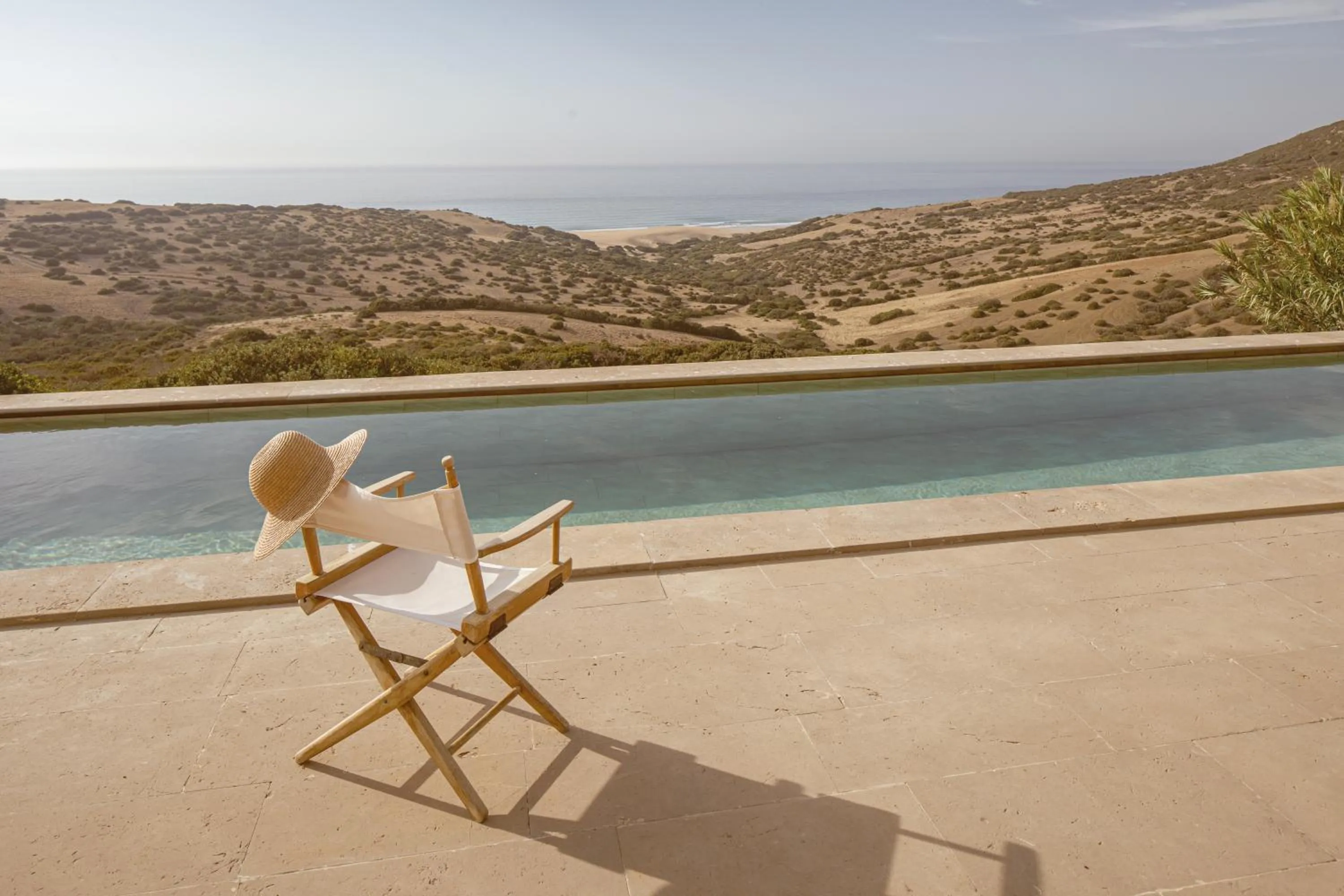 Pool view in La Fiermontina Ocean