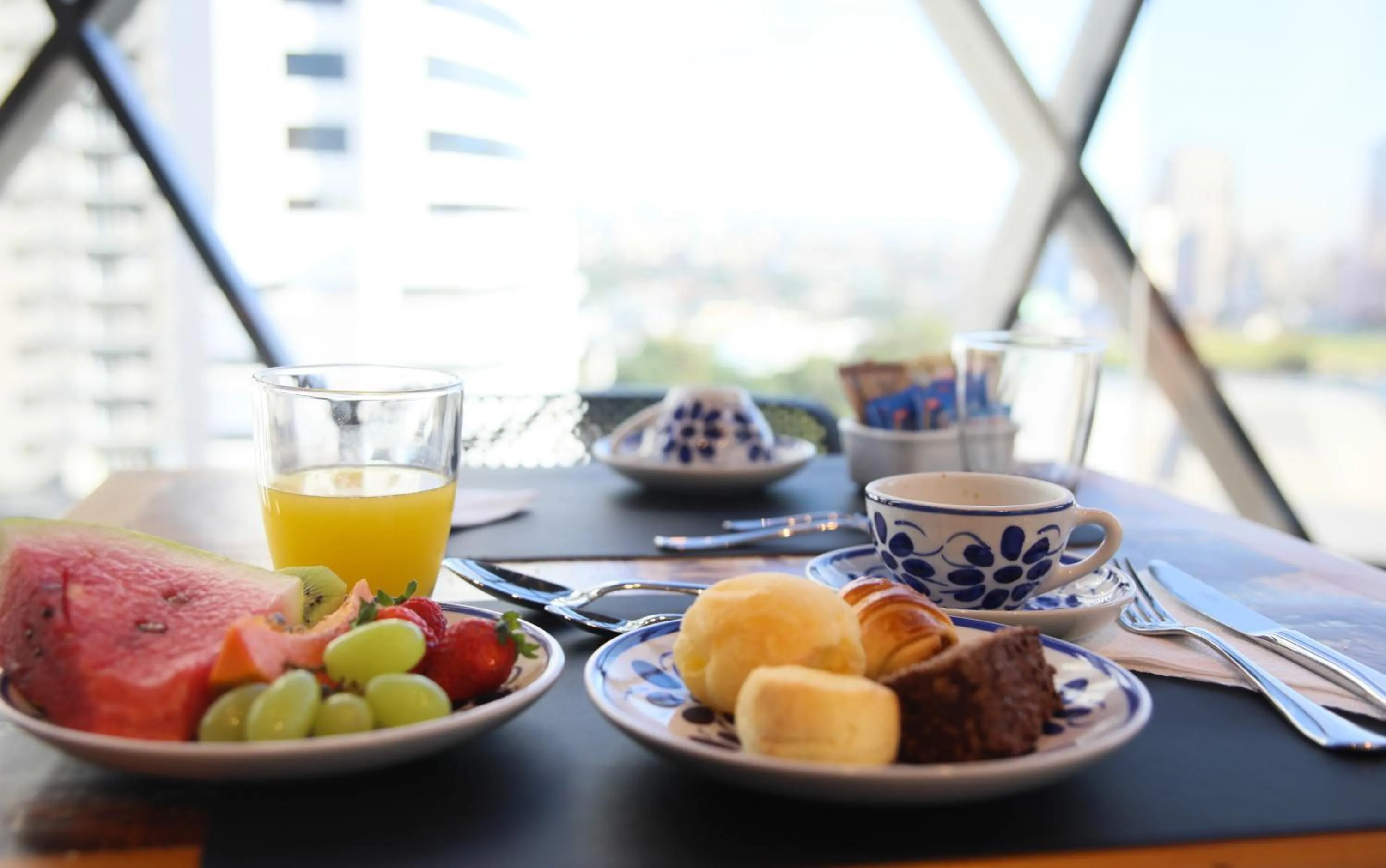 Breakfast in Hotel Black Inn Flamboyant