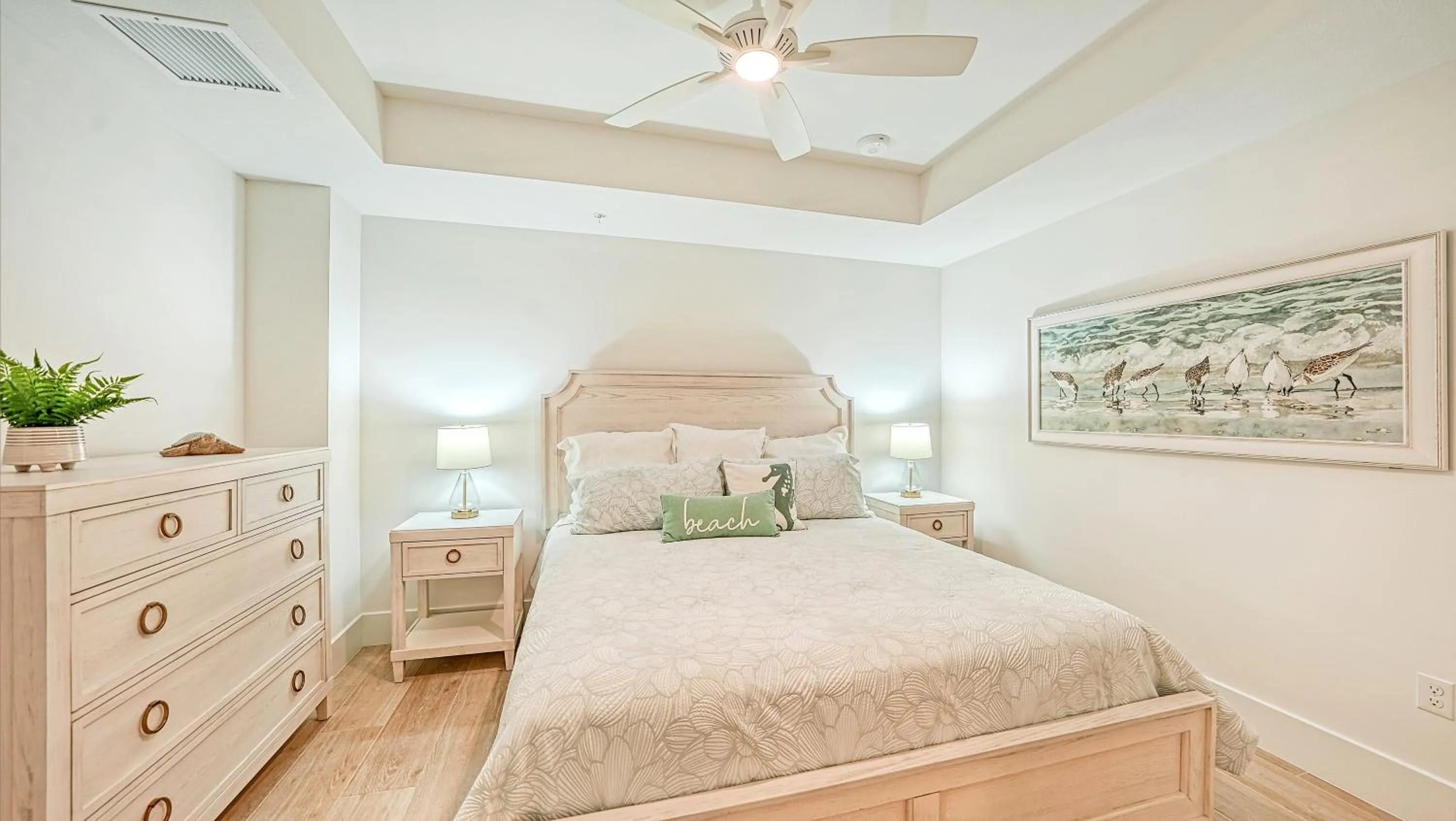 Bed in Ten35 Seaside Rentals