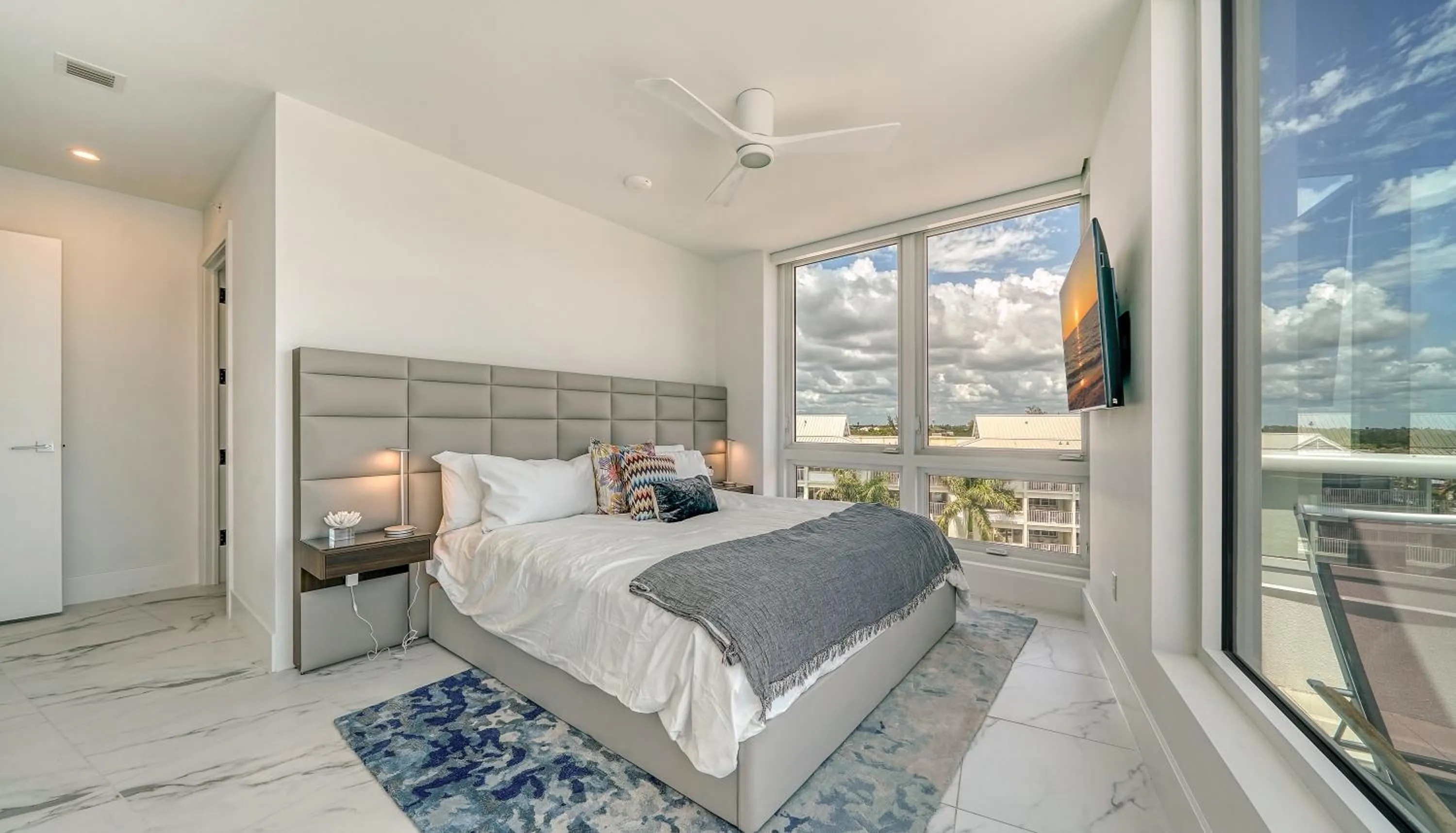 Bed in Ten35 Seaside Rentals