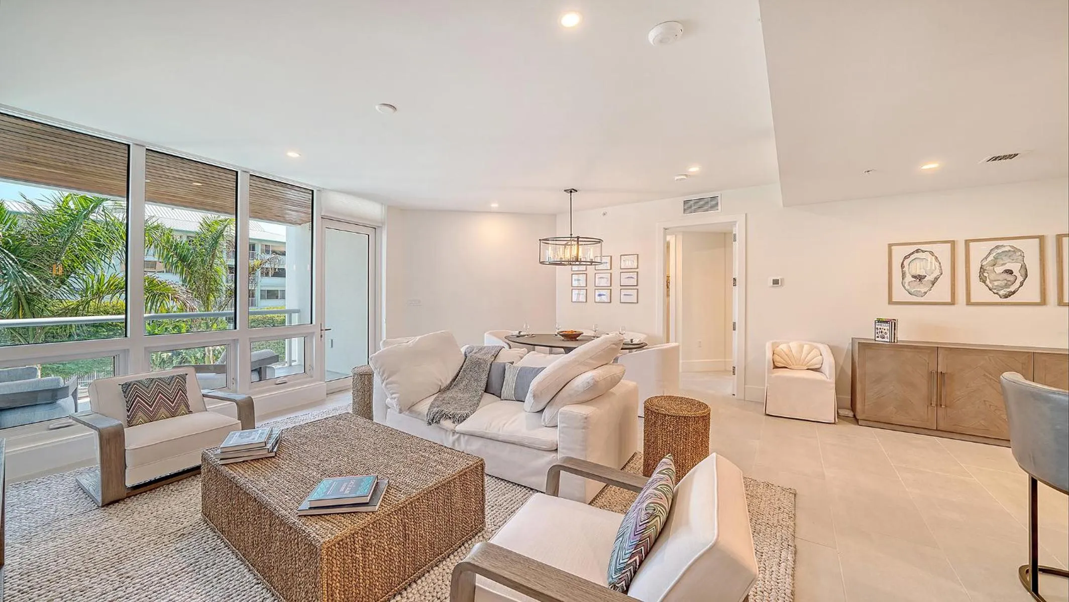 Living room in Ten35 Seaside Rentals