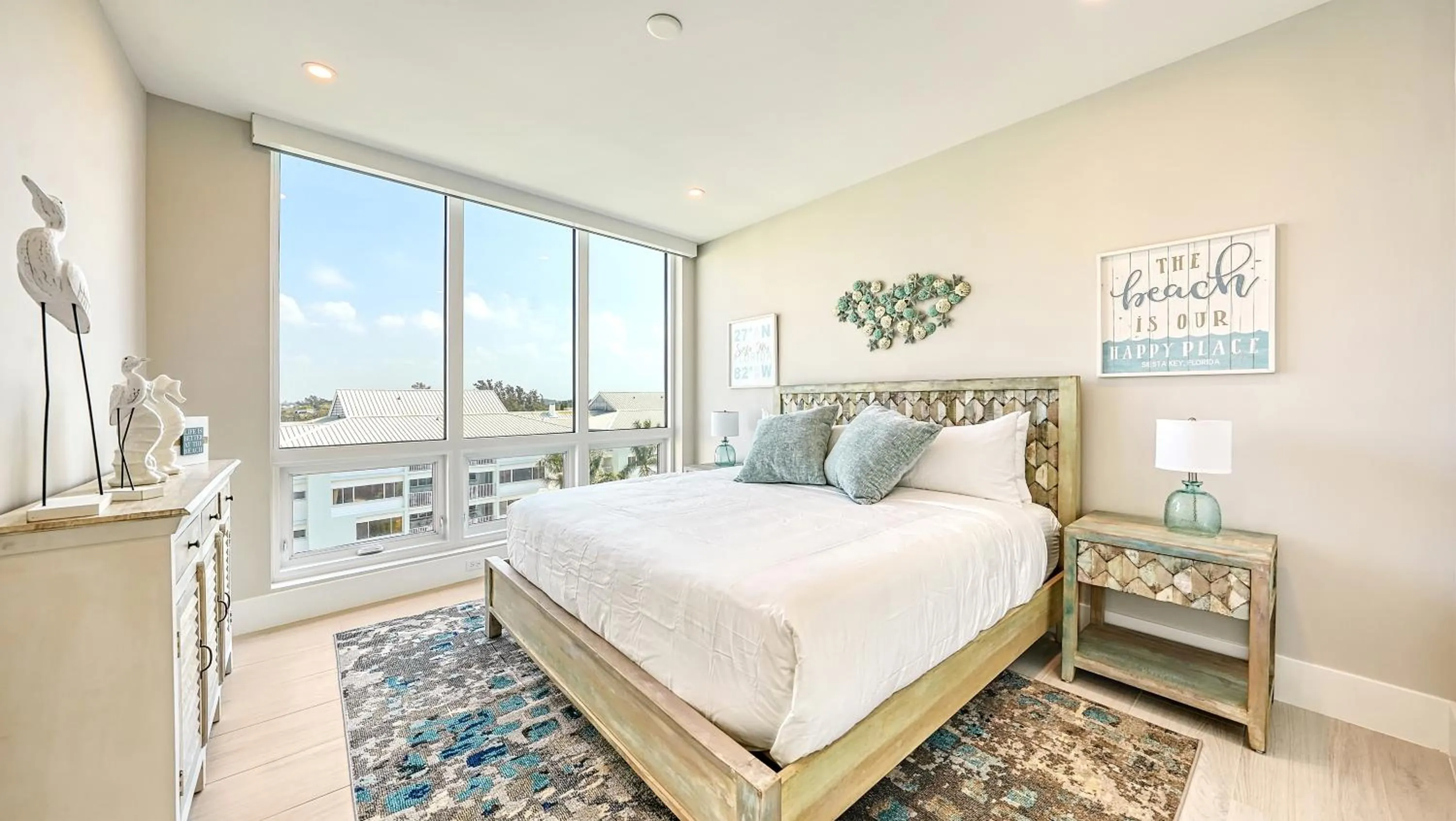 Bed in Ten35 Seaside Rentals