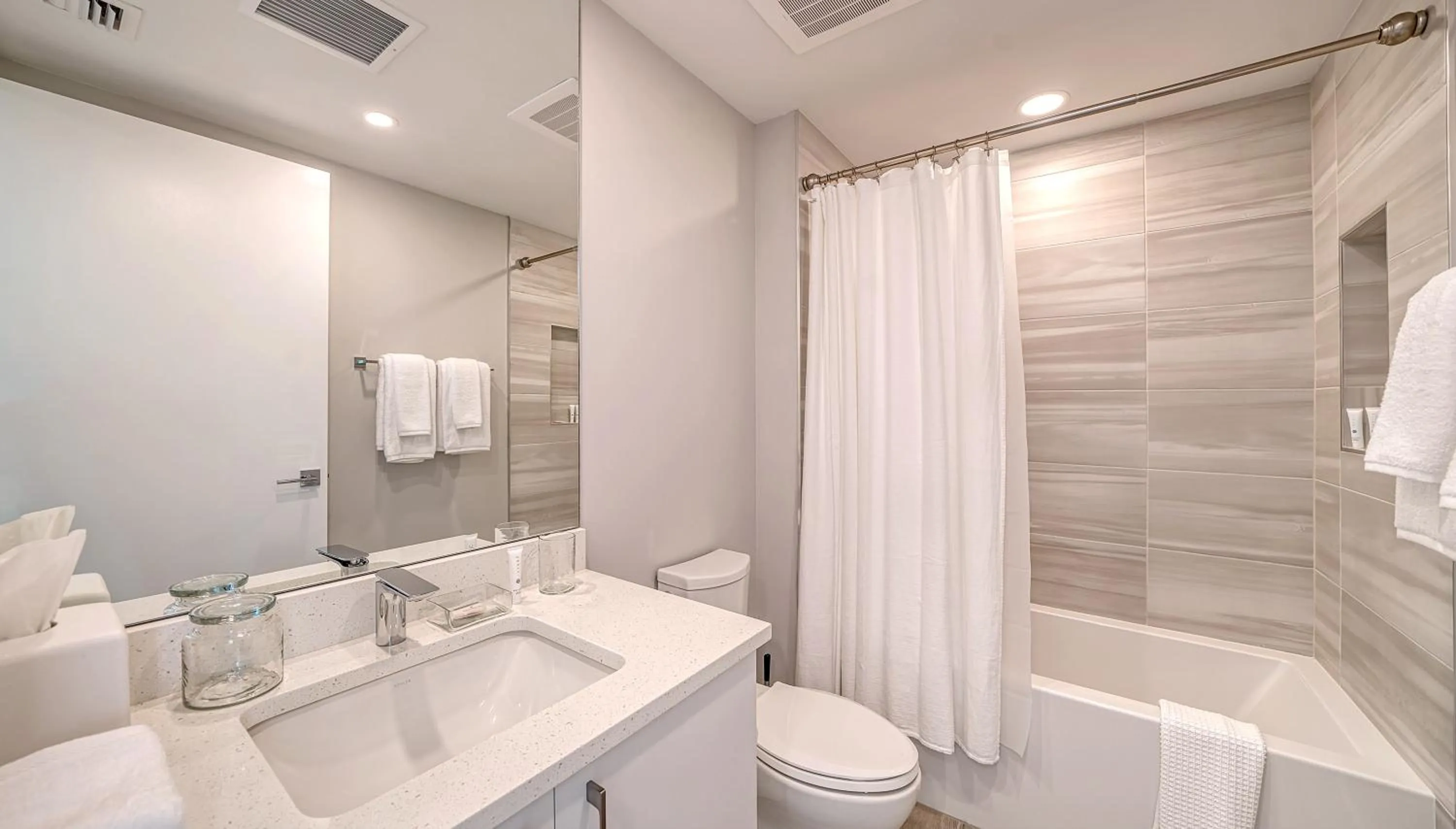 Shower in Ten35 Seaside Rentals