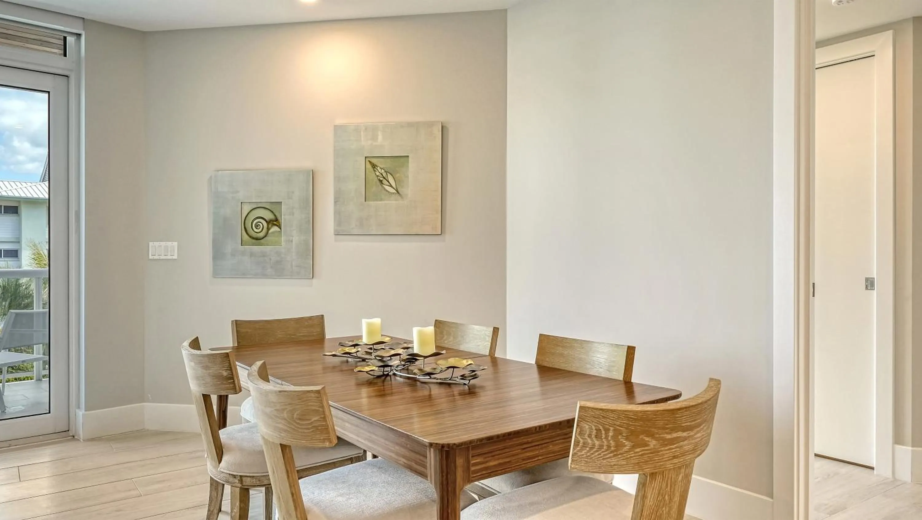 Seating area in Ten35 Seaside Rentals