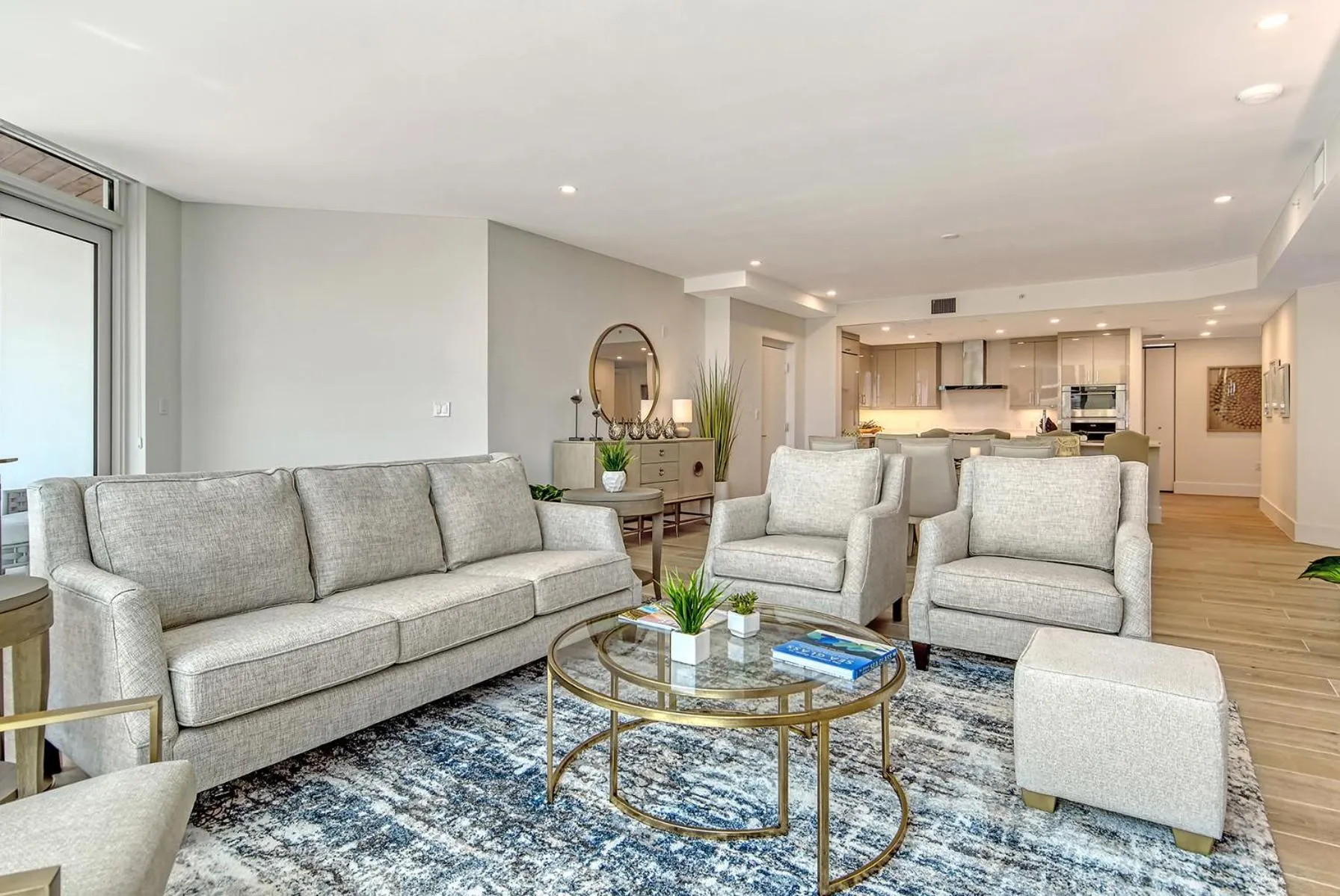 Living room in Ten35 Seaside Rentals