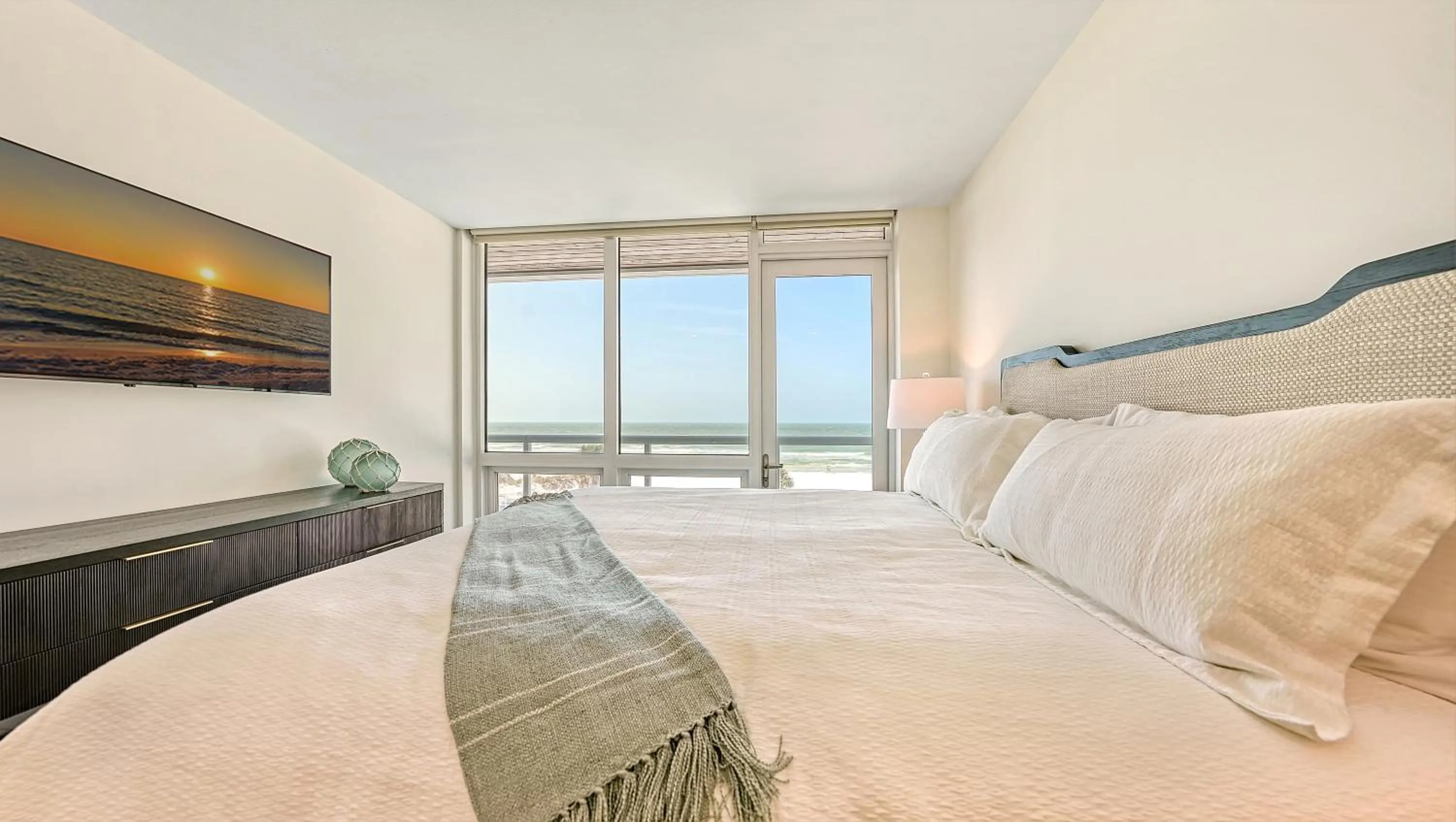 Bed in Ten35 Seaside Rentals