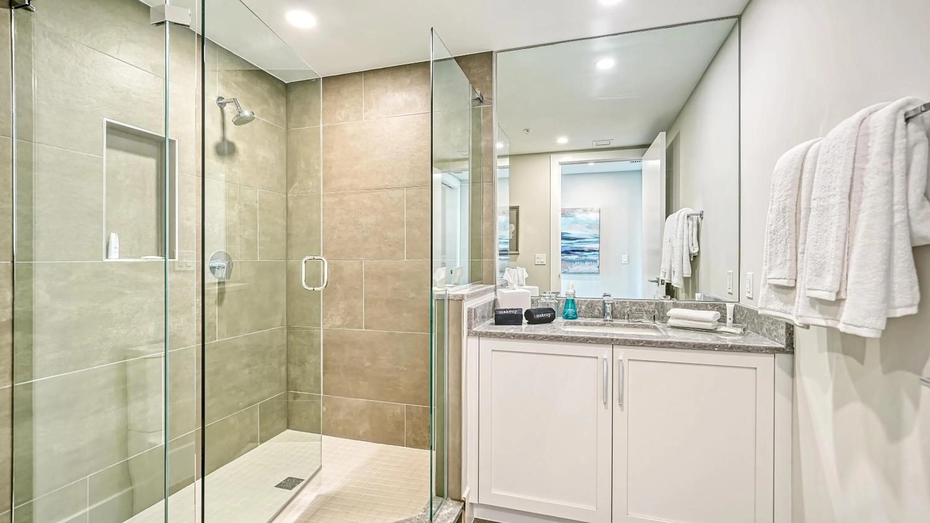 Shower in Ten35 Seaside Rentals