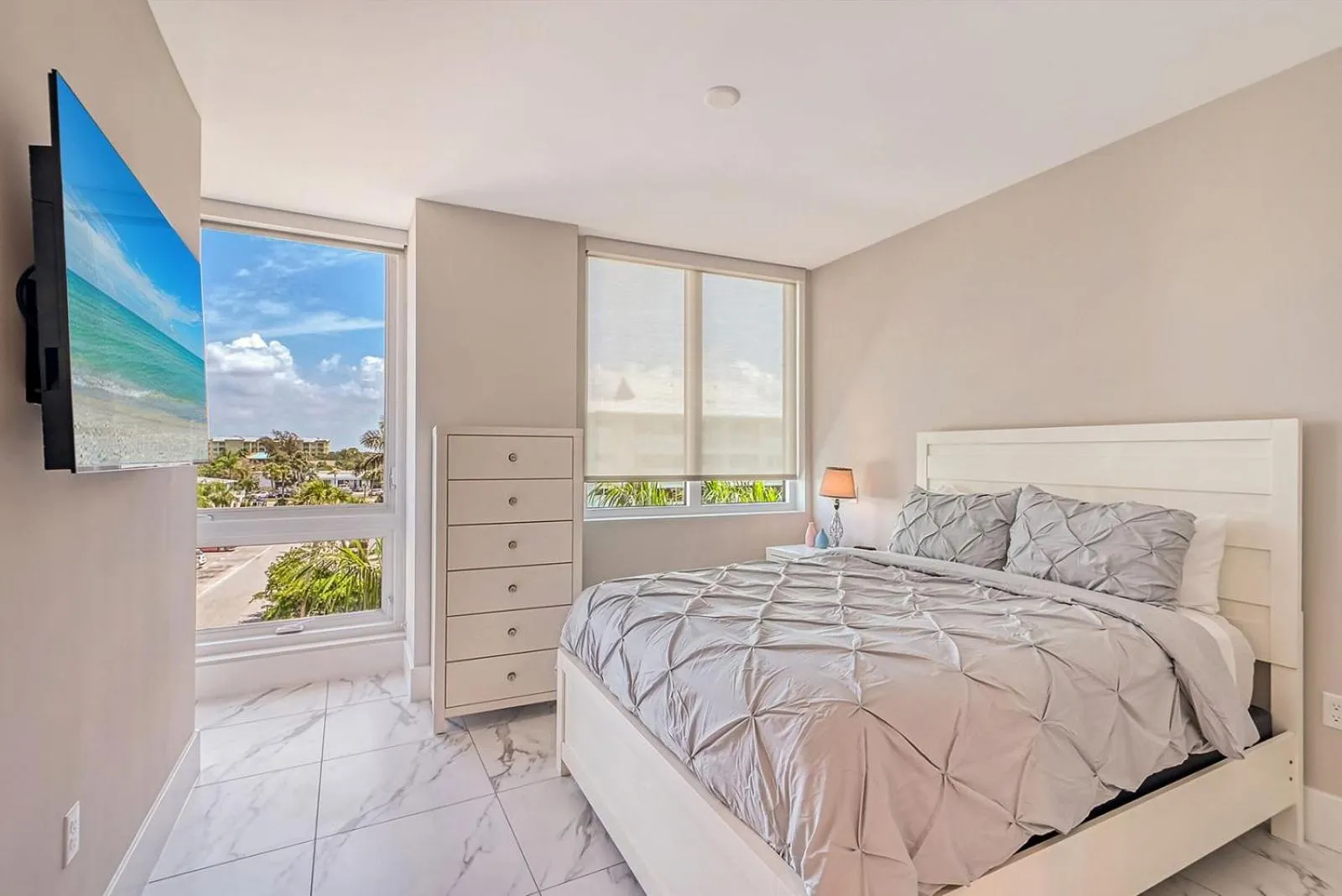 Bed in Ten35 Seaside Rentals