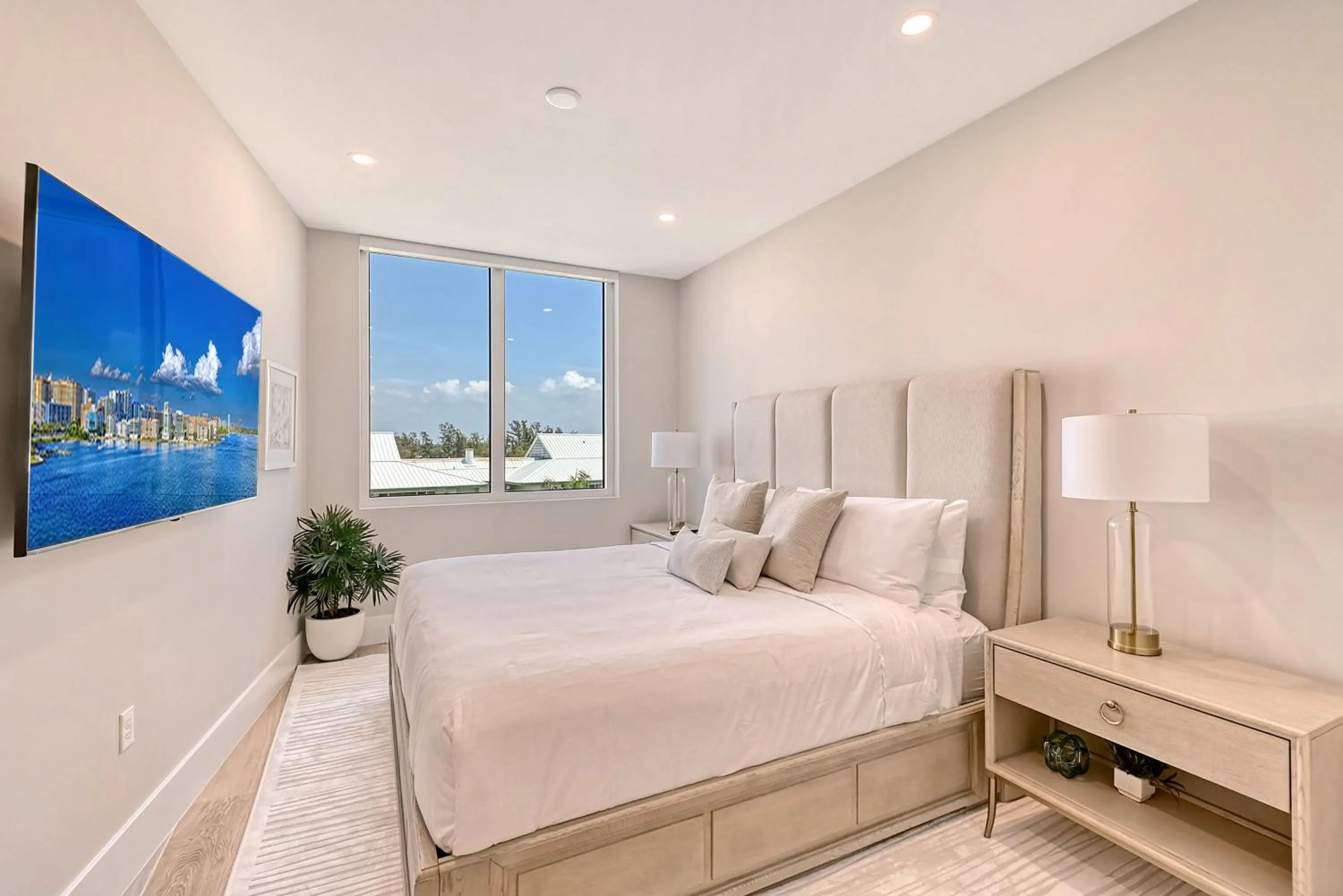 Bed in Ten35 Seaside Rentals