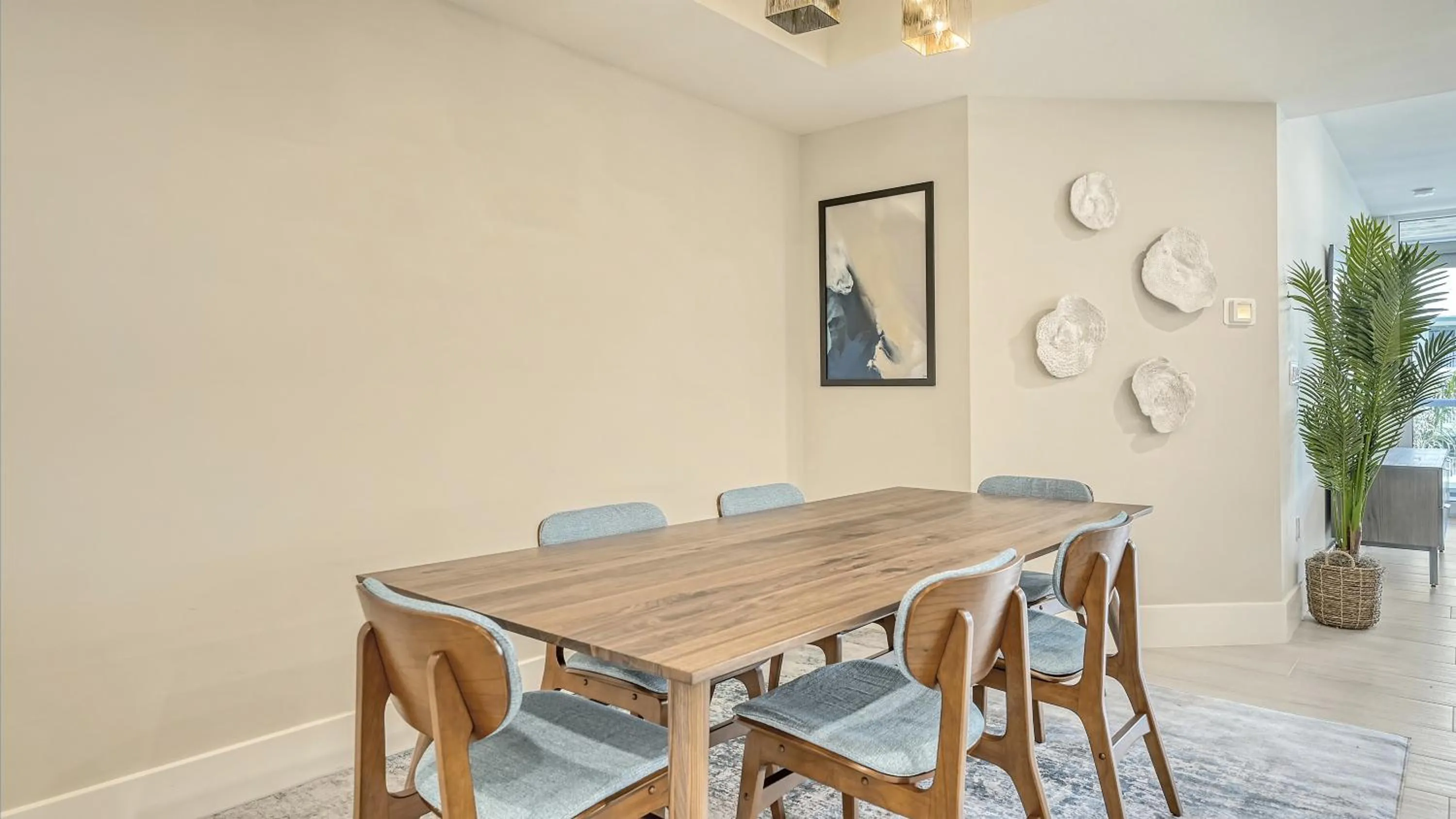 Seating area in Ten35 Seaside Rentals