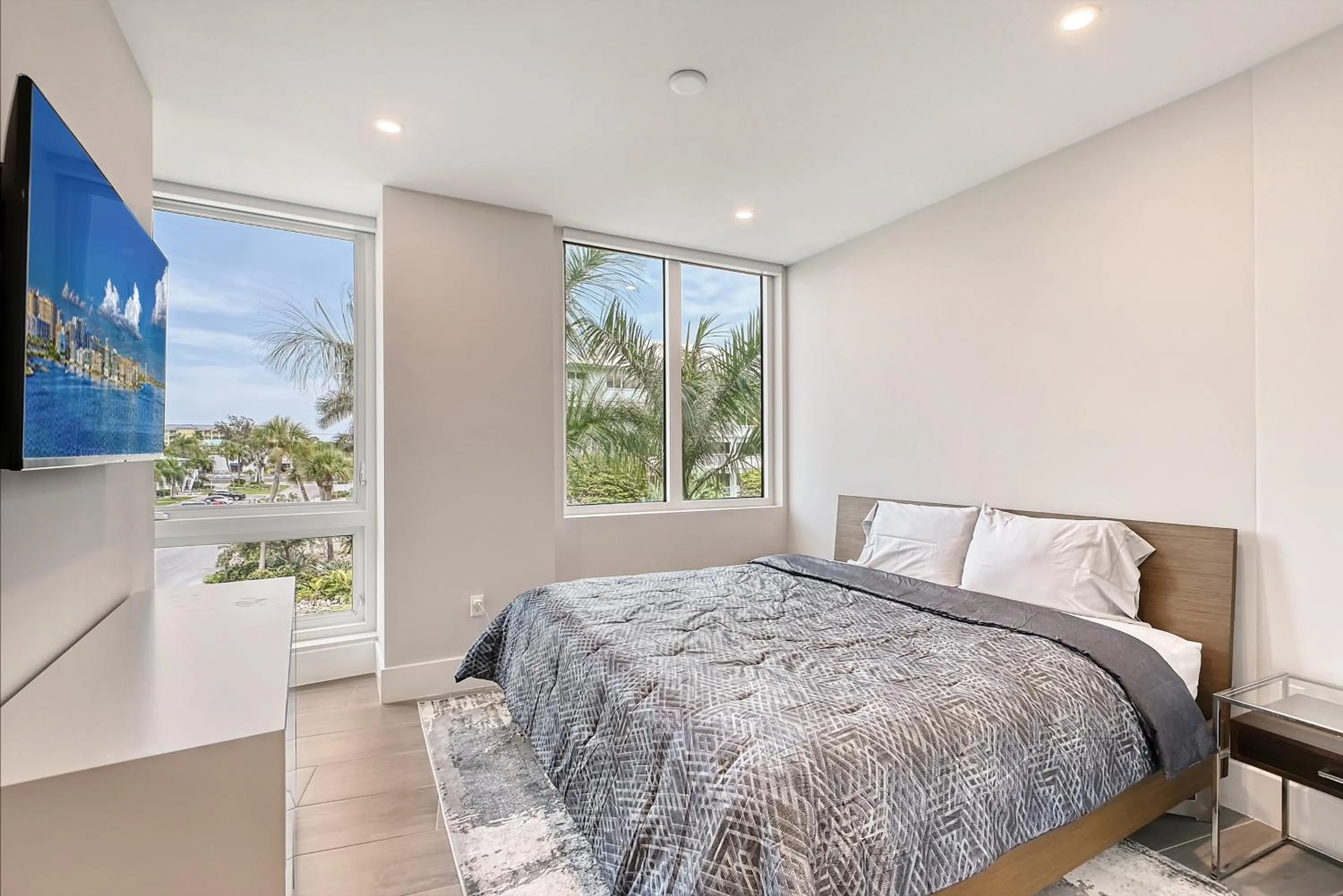 Bed in Ten35 Seaside Rentals