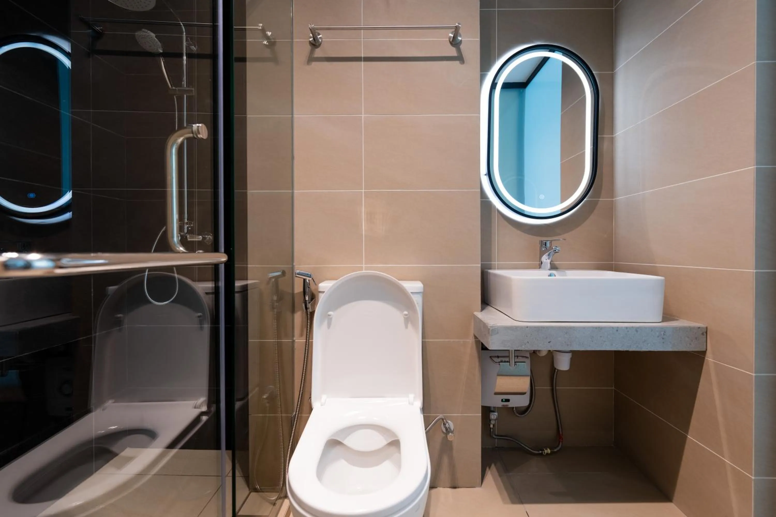 Bathroom in Matata Hotel Kota Kinabalu